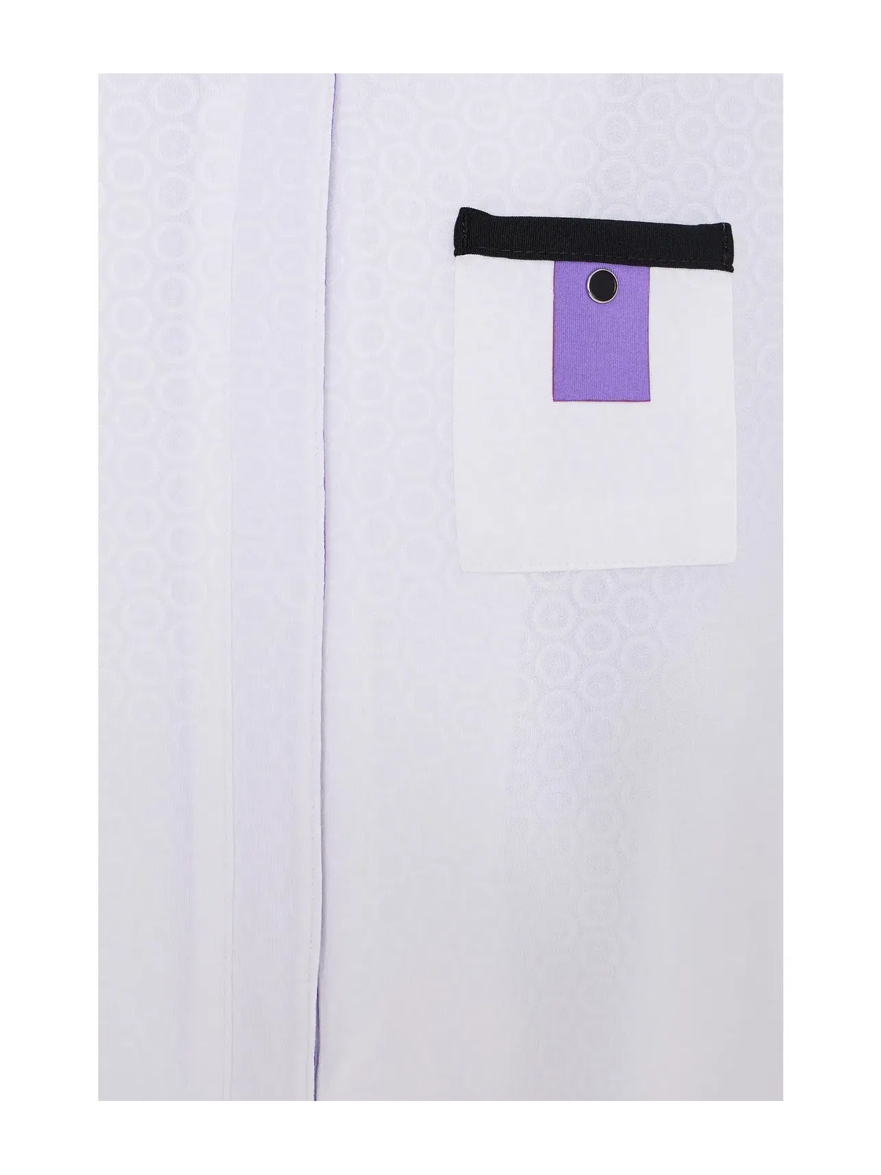 Спортивный топ с микрогорошком Micro Dot Performance Top Jamie Sadock — изображение 5 из 5, белый