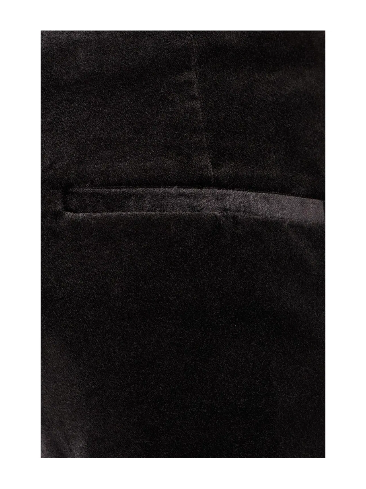 Бархатные узкие чистые брюки Joe'S Jeans — изображение 5 из 5, черный