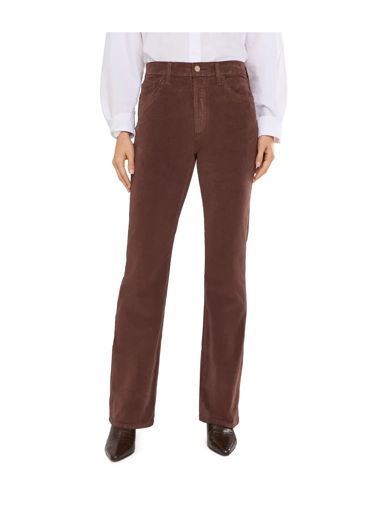 Джинсы из вельвета The Corduroy Inez Joe'S Jeans — изображение 1 из 5, шоколад