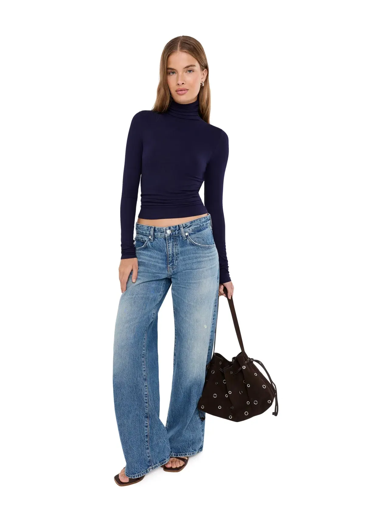 Футболка с длинными рукавами Tony Joe'S Jeans — изображение 2 из 5, насыщенный темно-синий