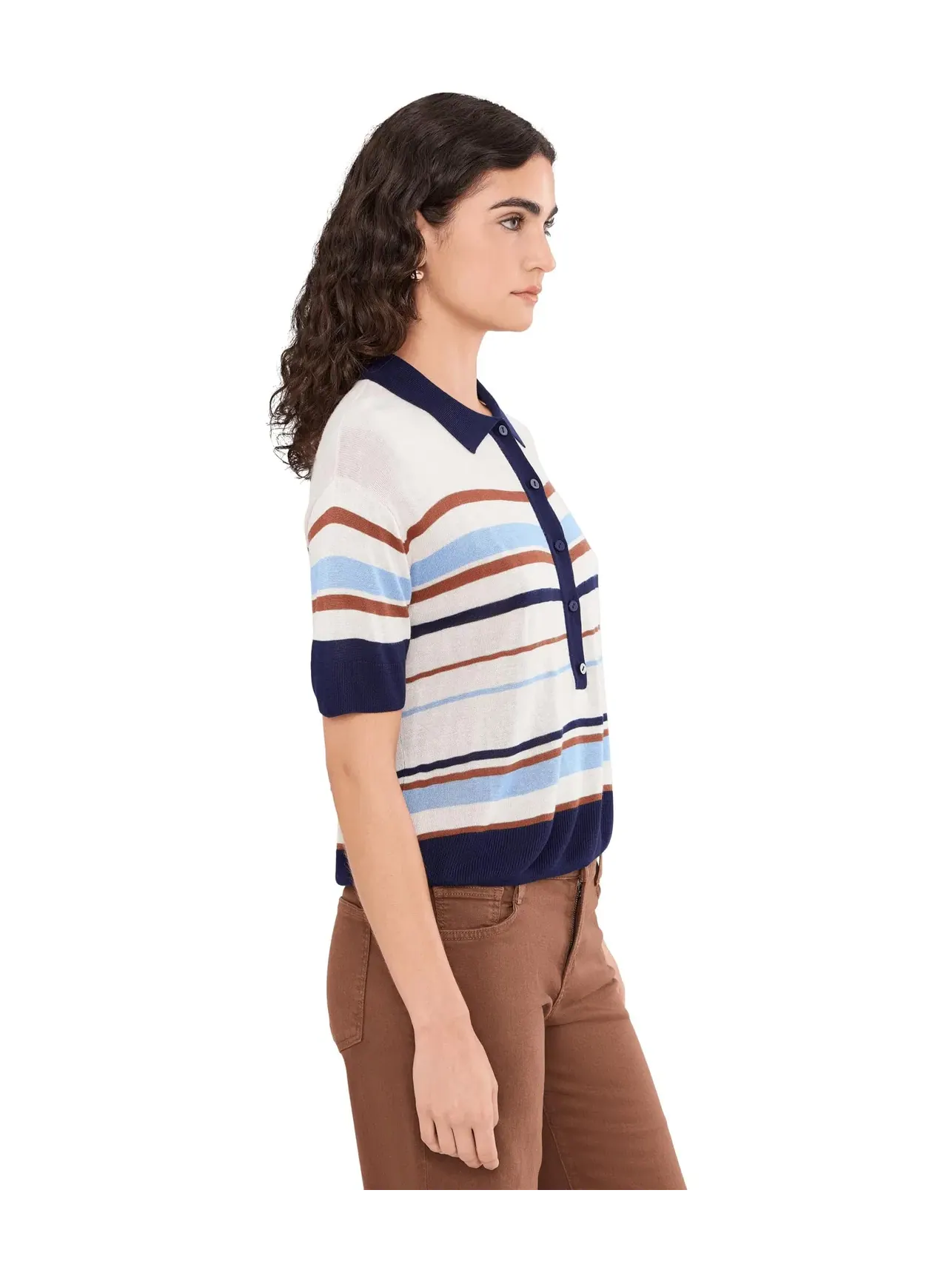 Свитер-поло Stella Joe'S Jeans — изображение 3 из 5, мульти