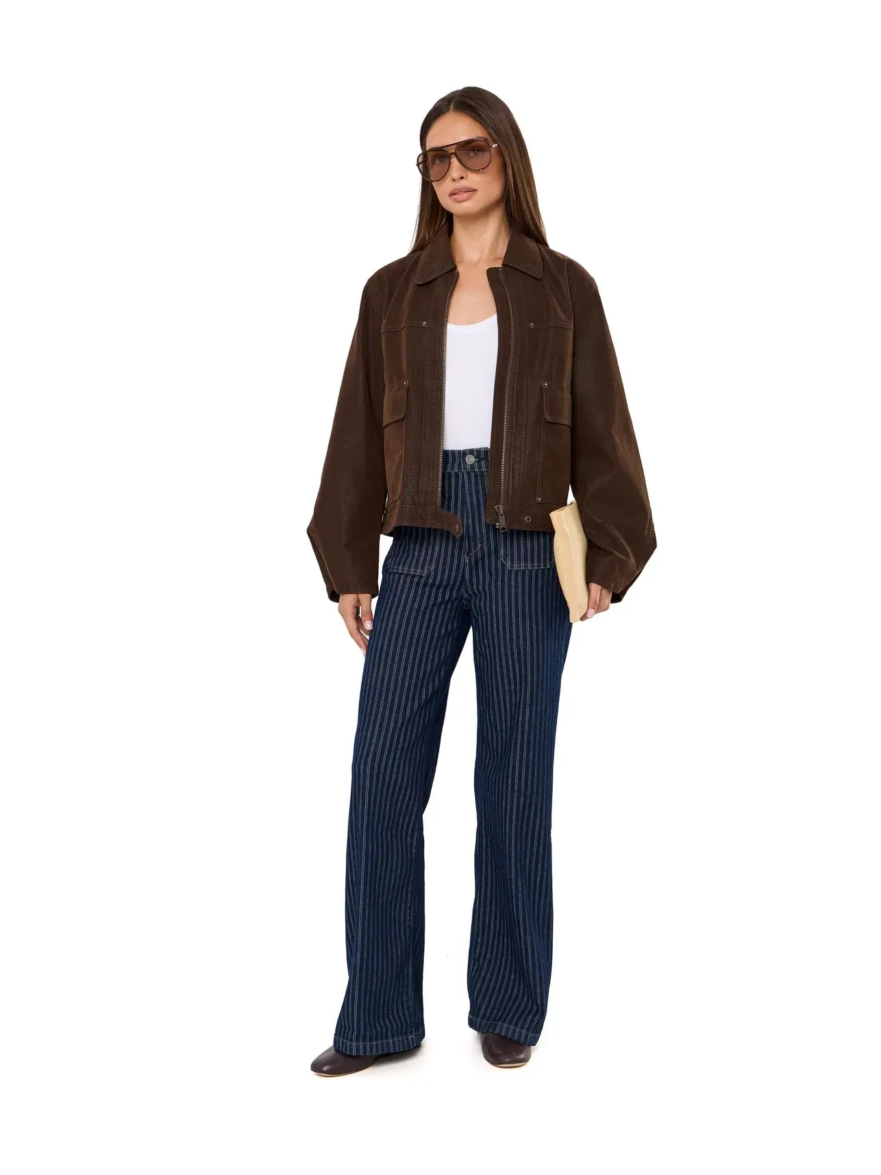 Джинсы с накладными карманами The Mia Patch Pocket Joe'S Jeans — изображение 2 из 5, индиго