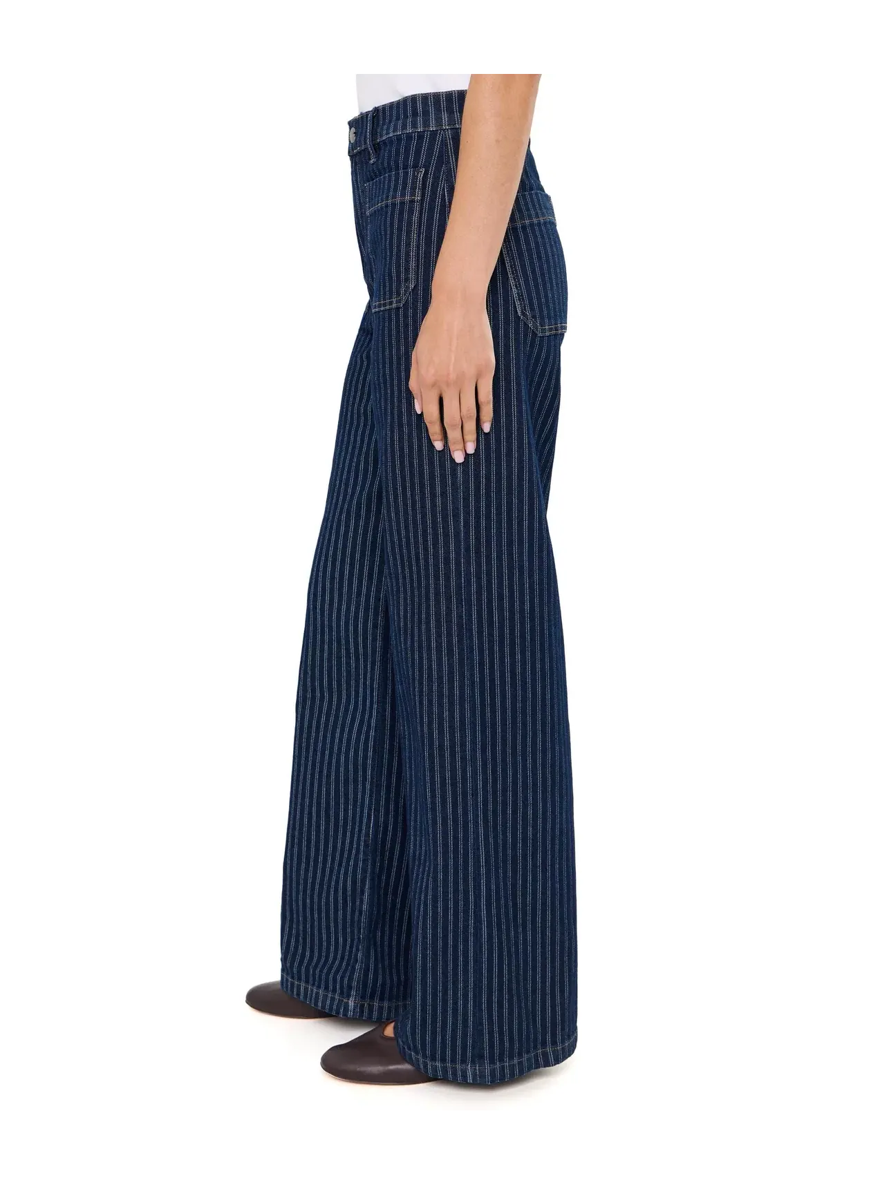 Джинсы с накладными карманами The Mia Patch Pocket Joe'S Jeans — изображение 3 из 5, индиго