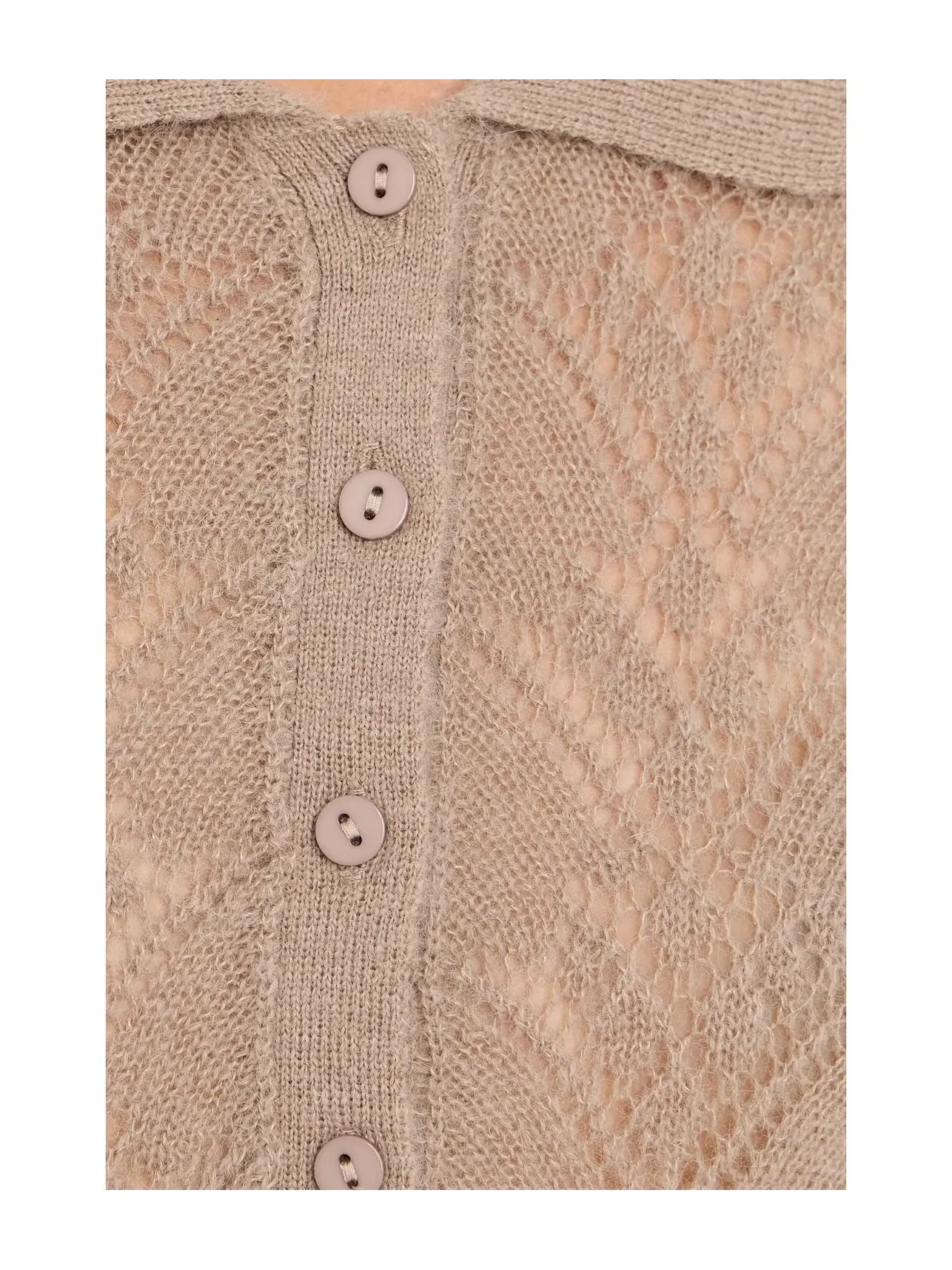 Кардиган с коротким рукавом "Дейви" Joe'S Jeans — изображение 5 из 5, минк