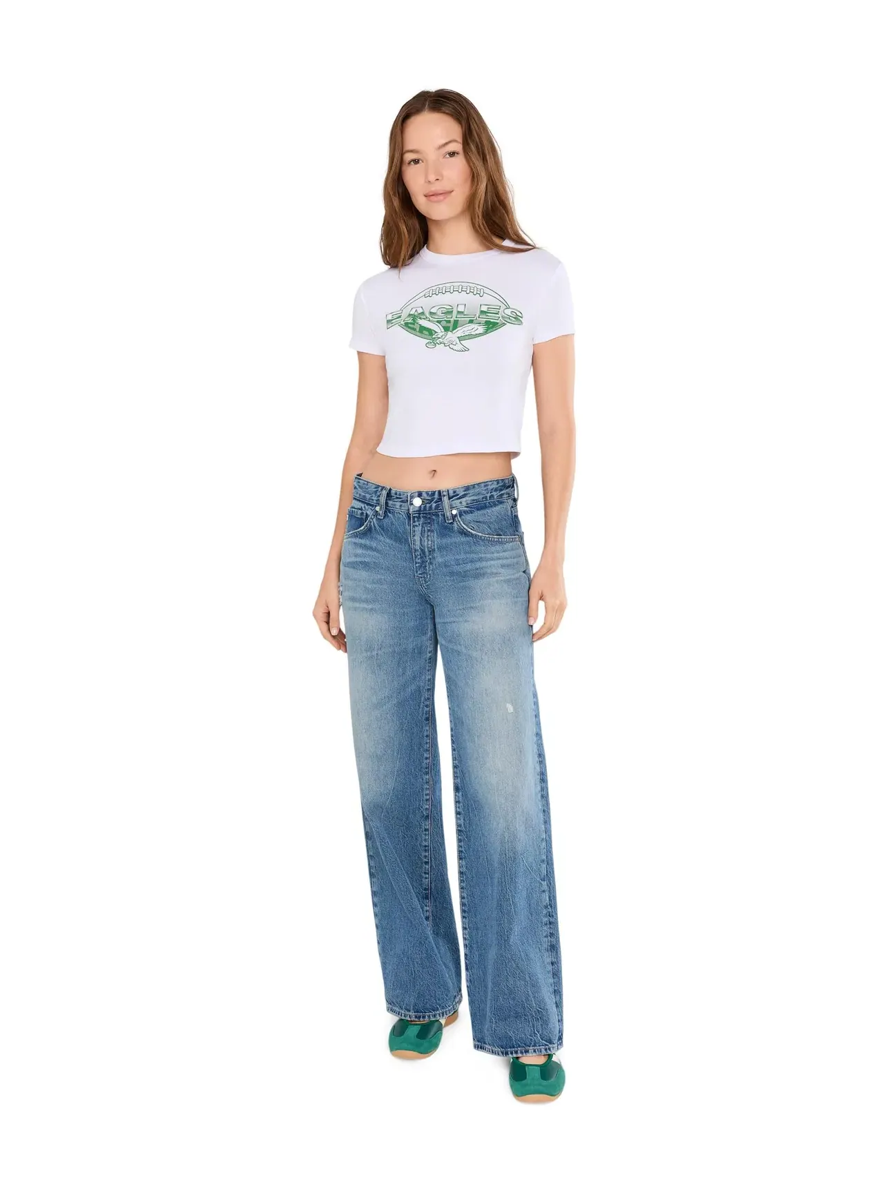 Детская футболка NFL Philadelphia Eagles Repeat Junk Food Clothing — изображение 2 из 5, белый