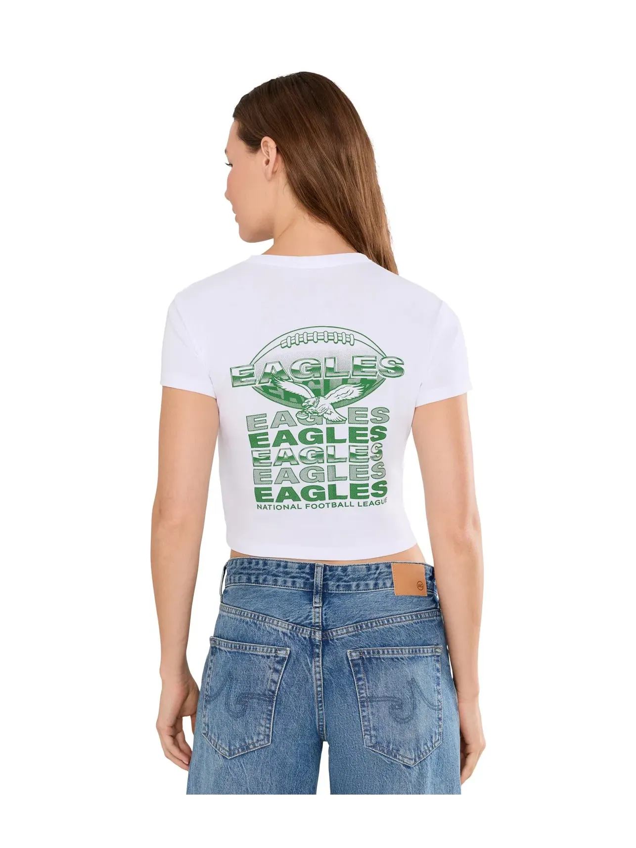 Детская футболка NFL Philadelphia Eagles Repeat Junk Food Clothing — изображение 4 из 5, белый