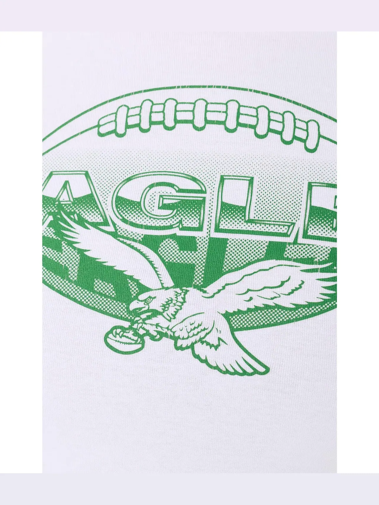 Детская футболка NFL Philadelphia Eagles Repeat Junk Food Clothing — изображение 5 из 5, белый