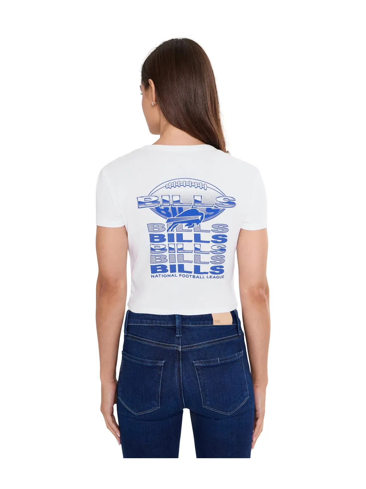 Детская футболка NFL Buffalo Bills Repeat Baby Tee Junk Food Clothing — изображение 4 из 5, белый
