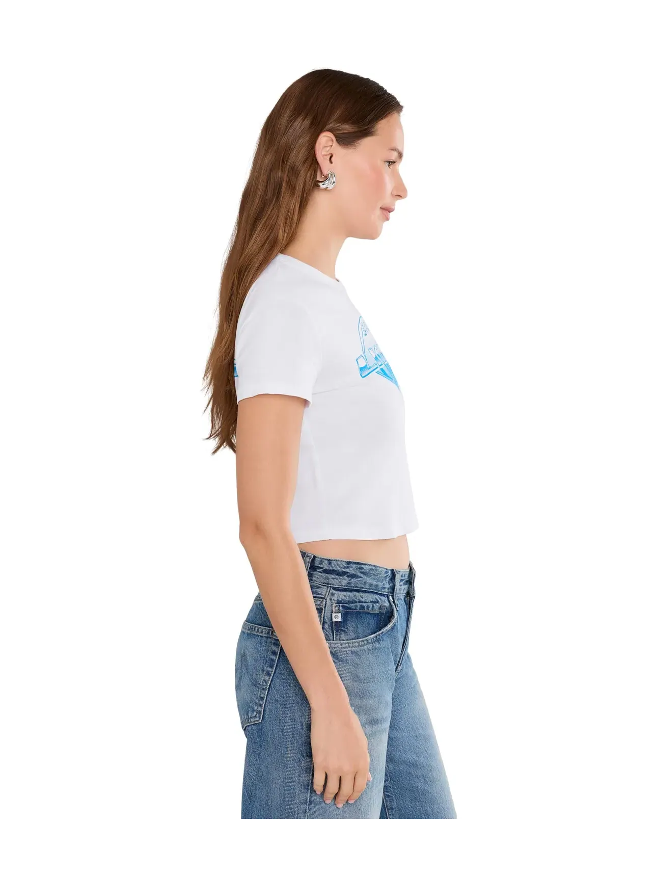 Детская футболка NFL Detroit Lions Repeat Baby Tee Junk Food Clothing — изображение 3 из 5, белый