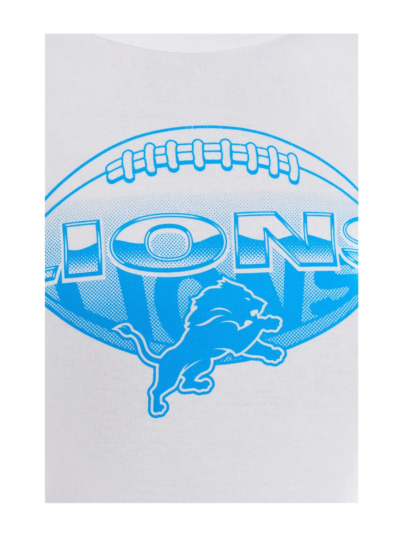 Детская футболка NFL Detroit Lions Repeat Baby Tee Junk Food Clothing — изображение 5 из 5, белый