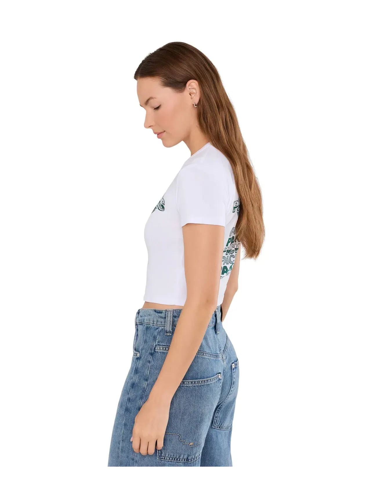 Детская футболка NFL Green Bay Packers Repeat Baby Tee Junk Food Clothing — изображение 3 из 5, белый