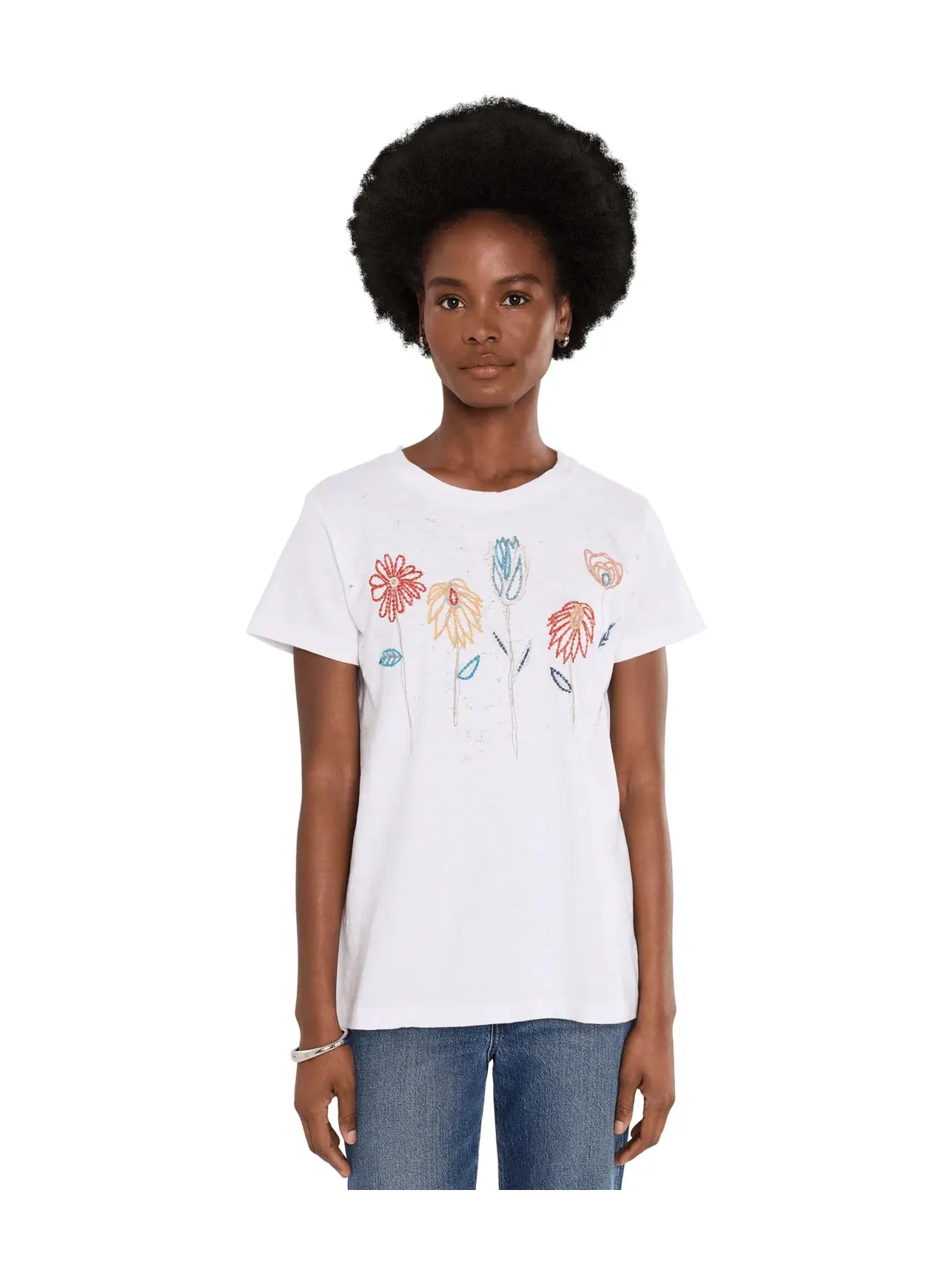 Футболка Malia Tee Karyn Seo — изображение 1 из 5, белый