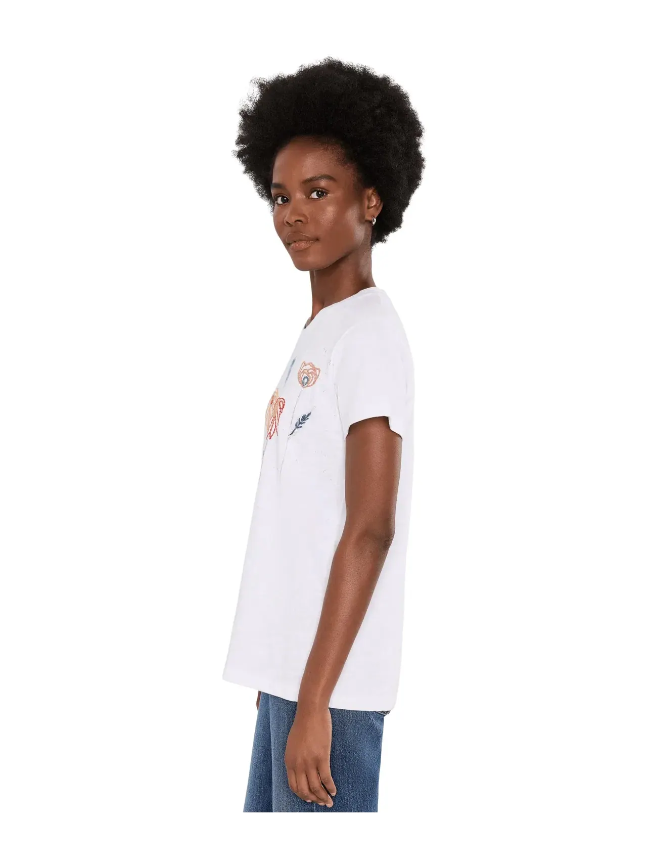 Футболка Malia Tee Karyn Seo — изображение 3 из 5, белый