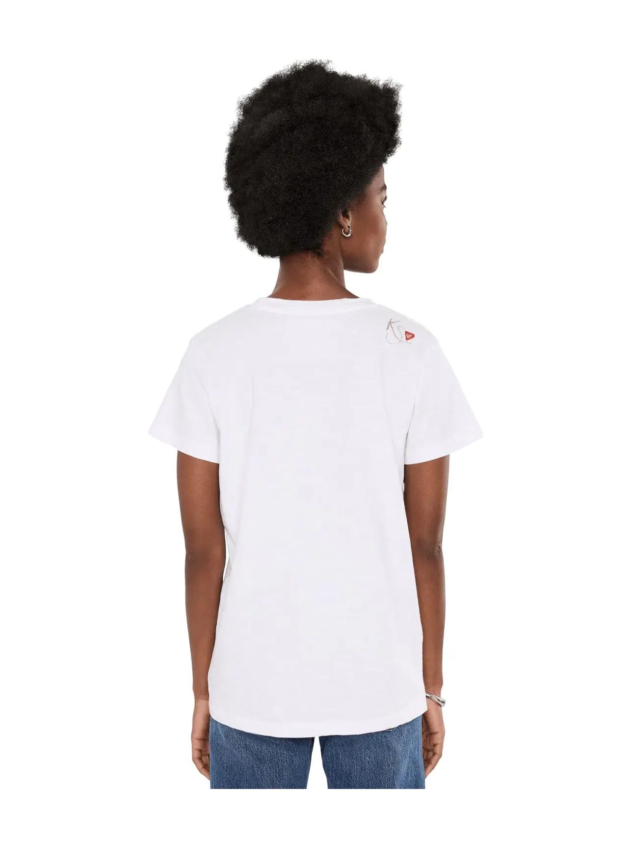 Футболка Malia Tee Karyn Seo — изображение 4 из 5, белый