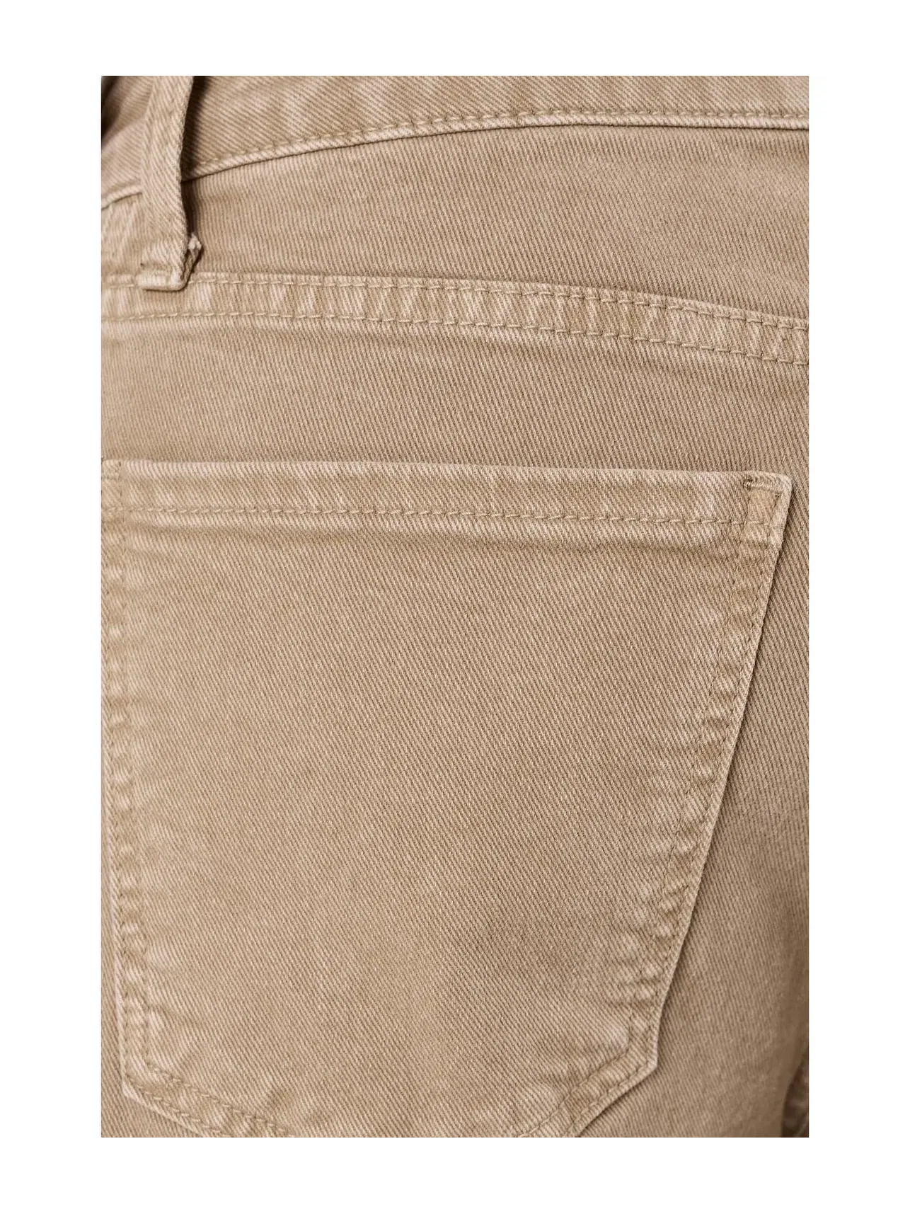 Джинсы широкие с боковыми панелями и завышенной посадкой Meg High-Rise Wide Leg Side Panel Kut From The Kloth, бежевый