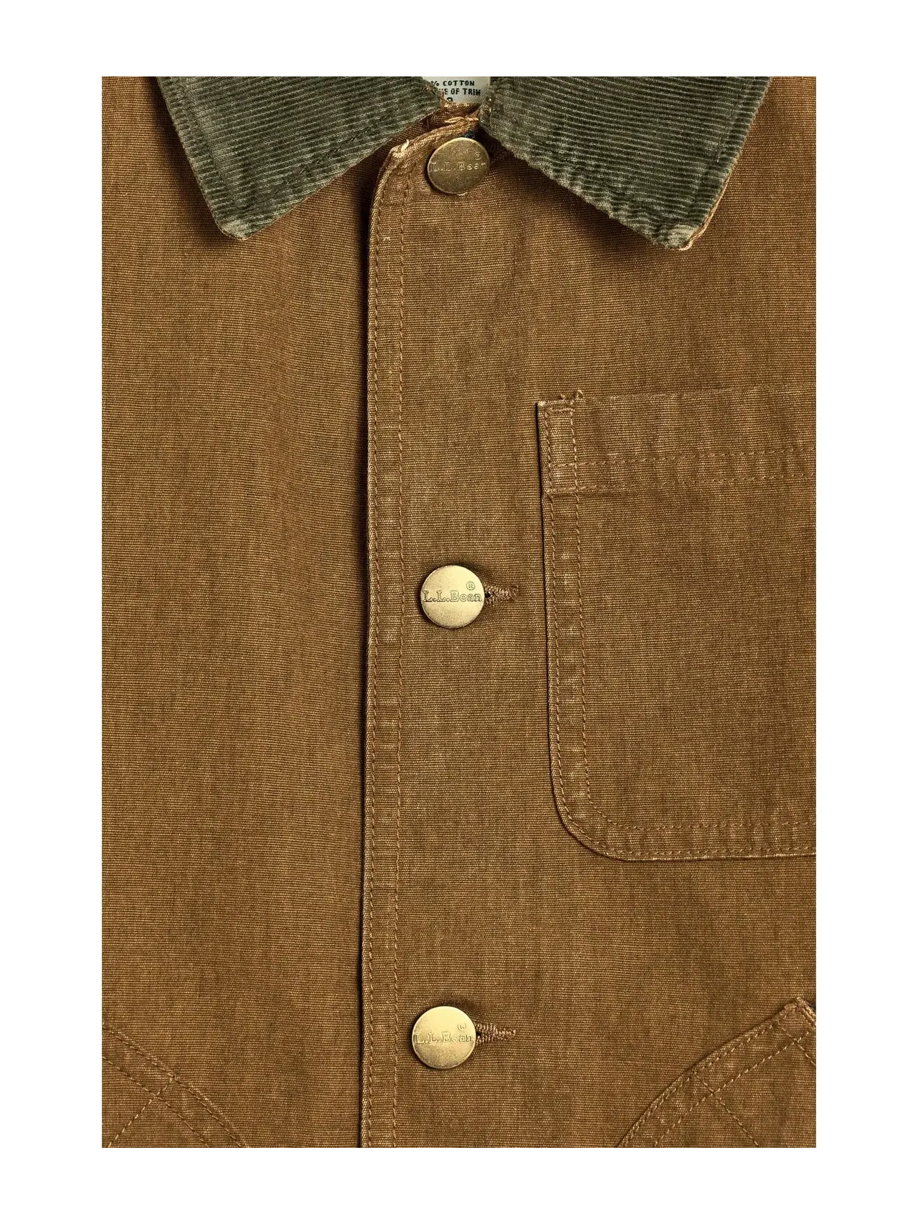 Легкая куртка в стиле сафари Lightweight Field Jacket (для больших детей) L.L.Bean Kids — изображение 3 из 3, седельный