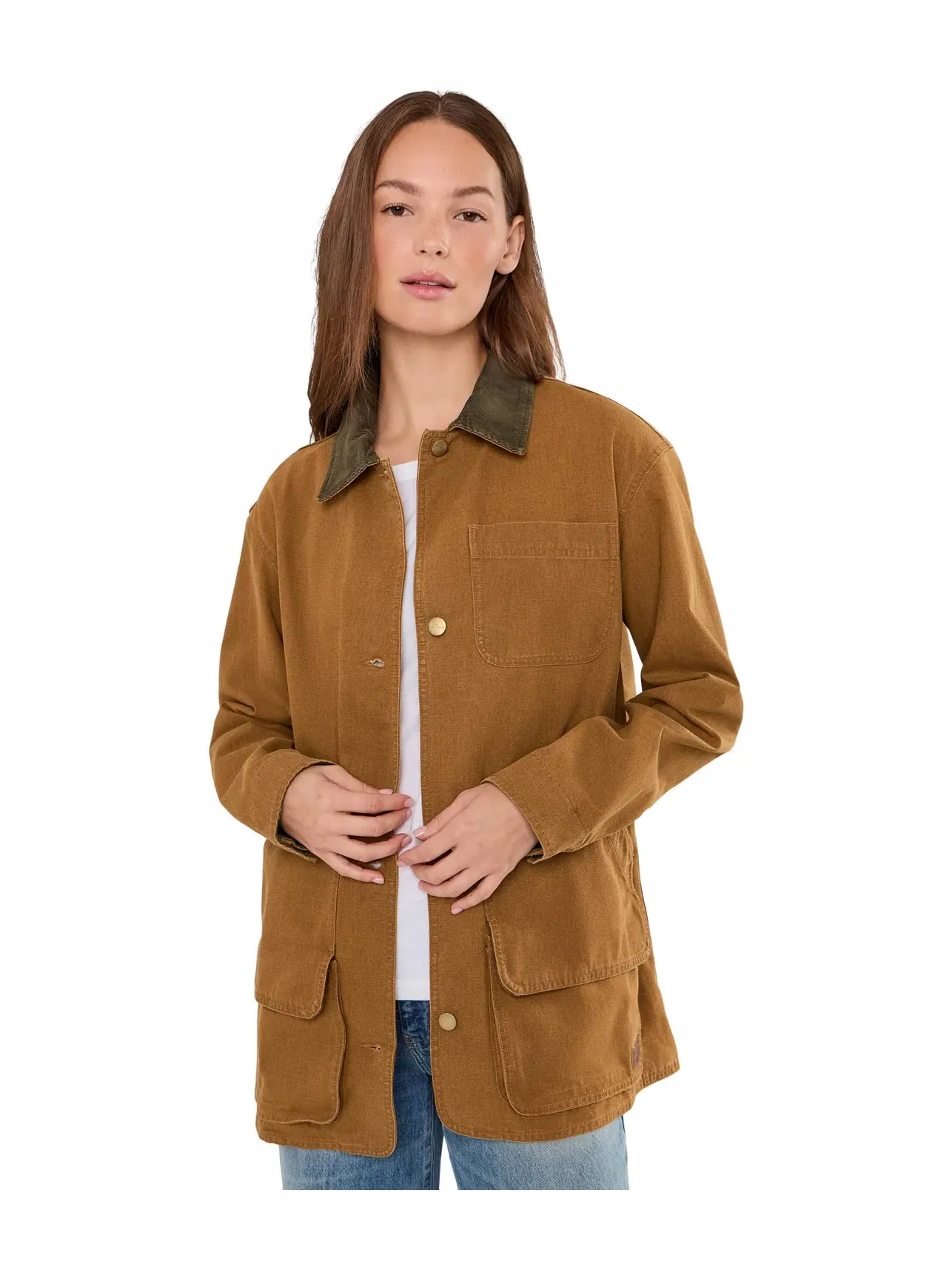 Легкое пальто в стиле сафари, стандартный крой Lightweight Field Coat Regular L.L.Bean — изображение 1 из 5, седельный