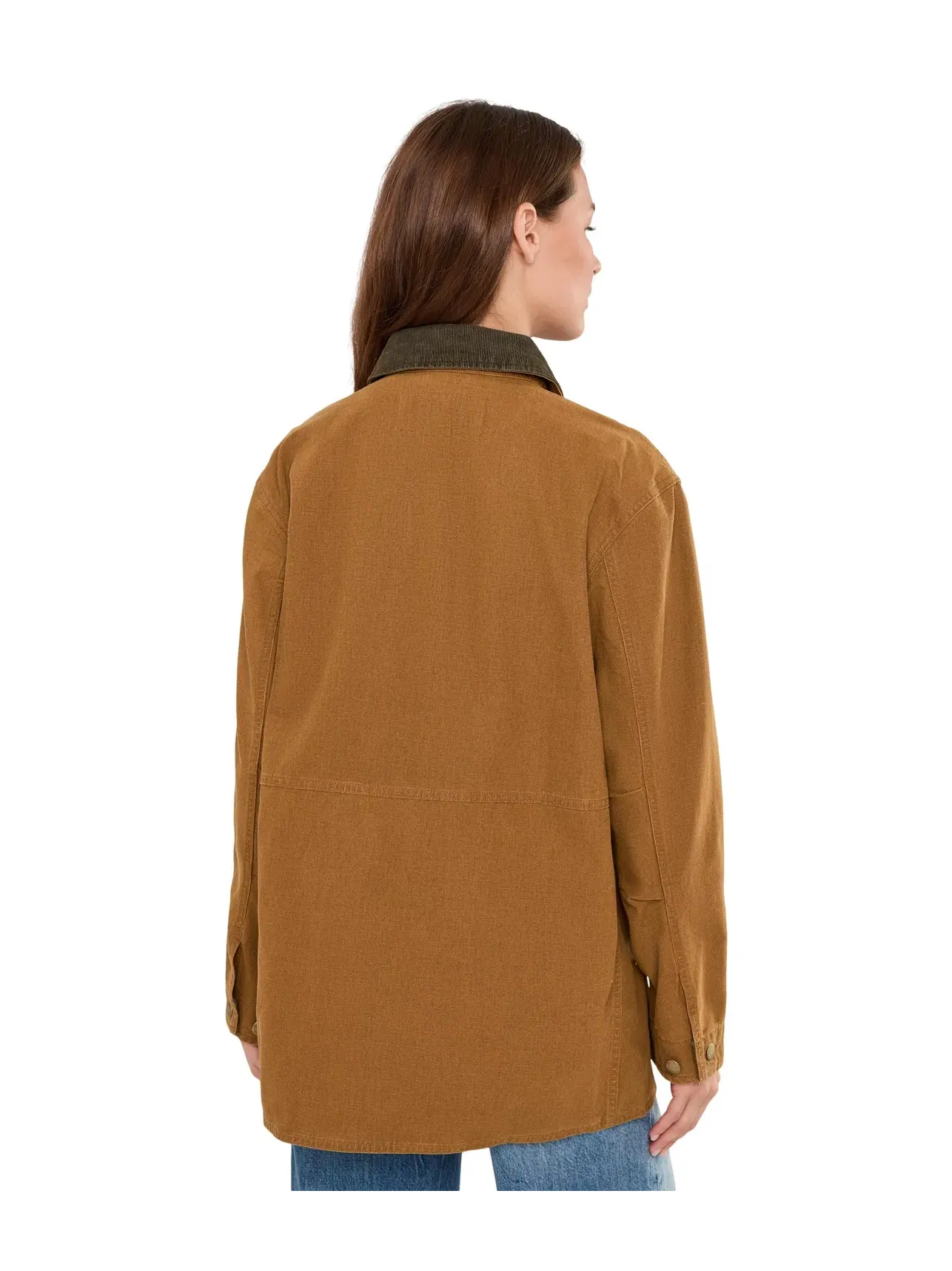 Легкое пальто в стиле сафари, стандартный крой Lightweight Field Coat Regular L.L.Bean — изображение 4 из 5, седельный