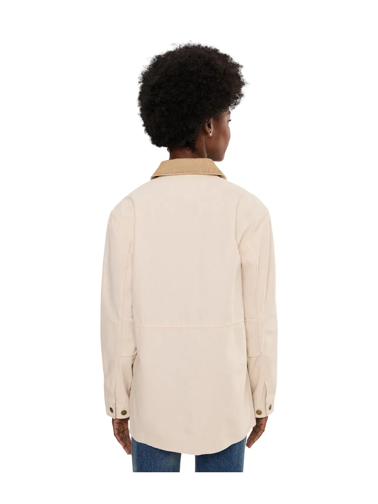 Легкое пальто в стиле сафари, стандартный крой Lightweight Field Coat Regular L.L.Bean — изображение 4 из 5, бледный хаки
