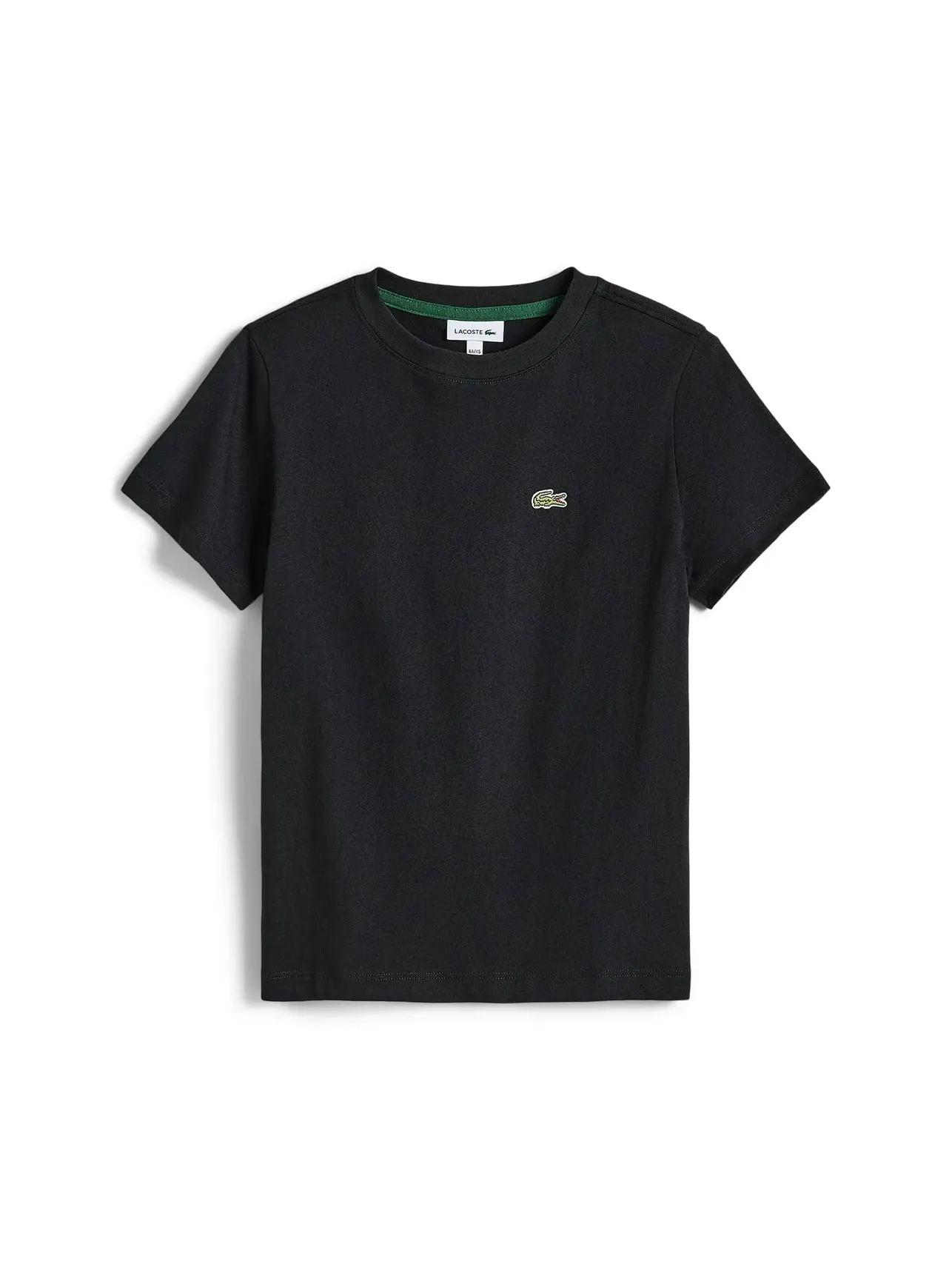 Классическая футболка (для детей постарше) Lacoste Kids — изображение 1 из 3, черный