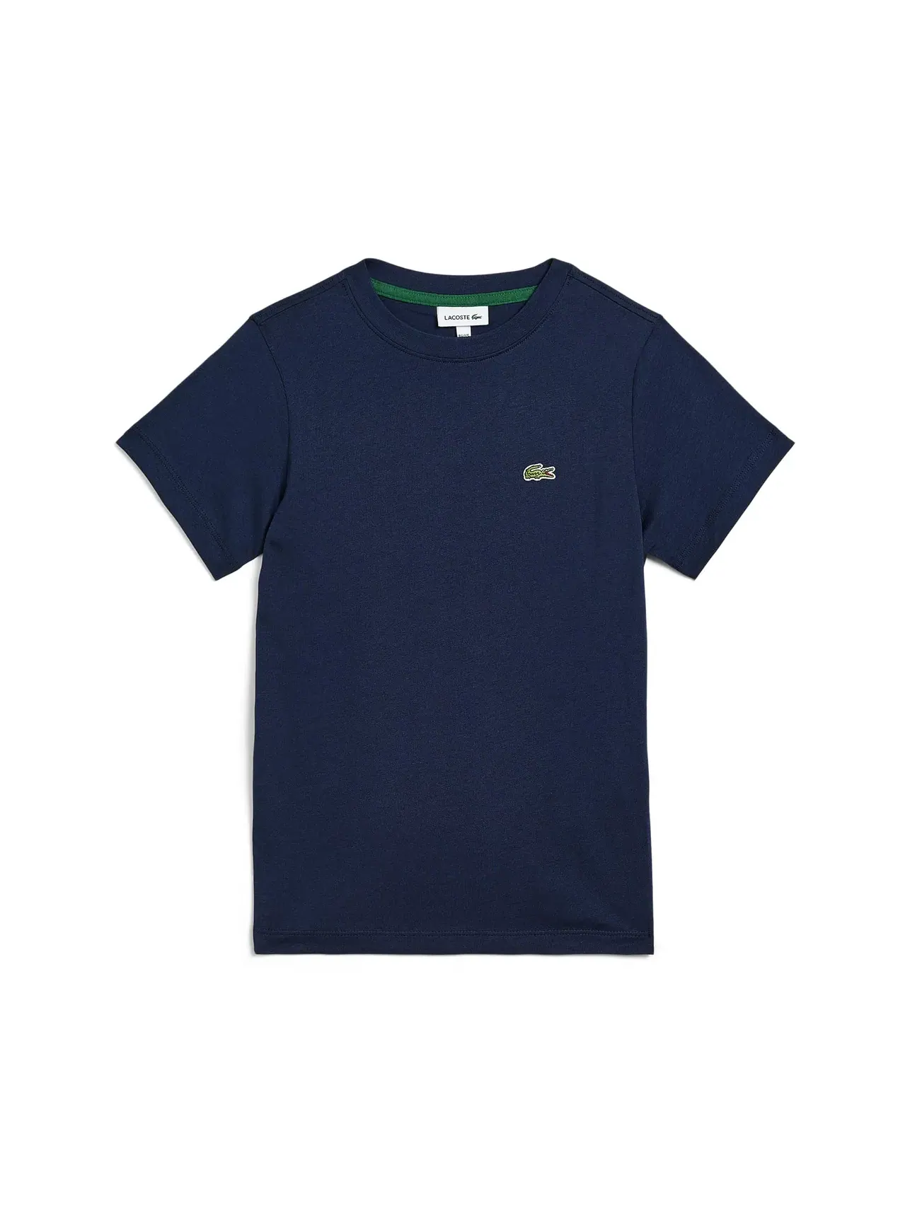 Классическая футболка (для детей постарше) Lacoste Kids — изображение 1 из 3, морской
