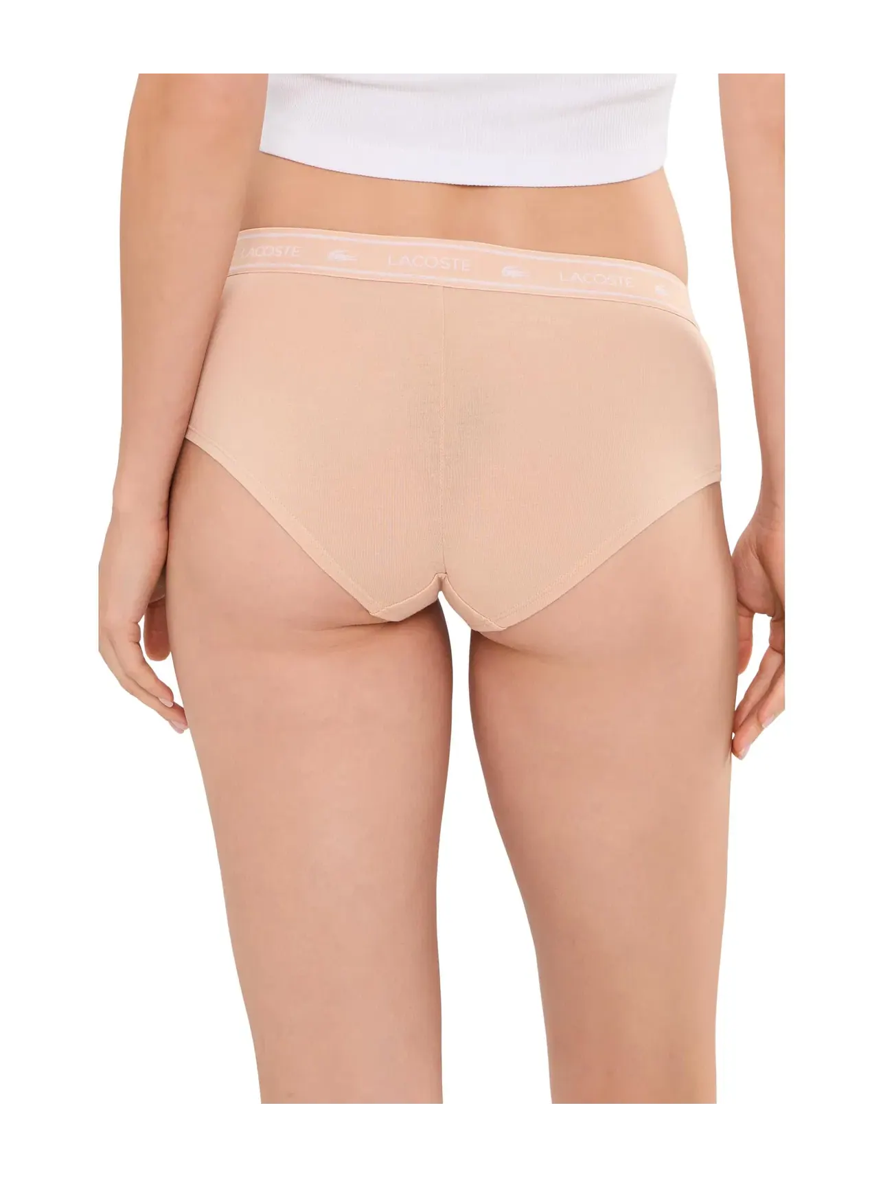 Шорты-слипы Underwear Shorty Lacoste — изображение 2 из 3, бисквит