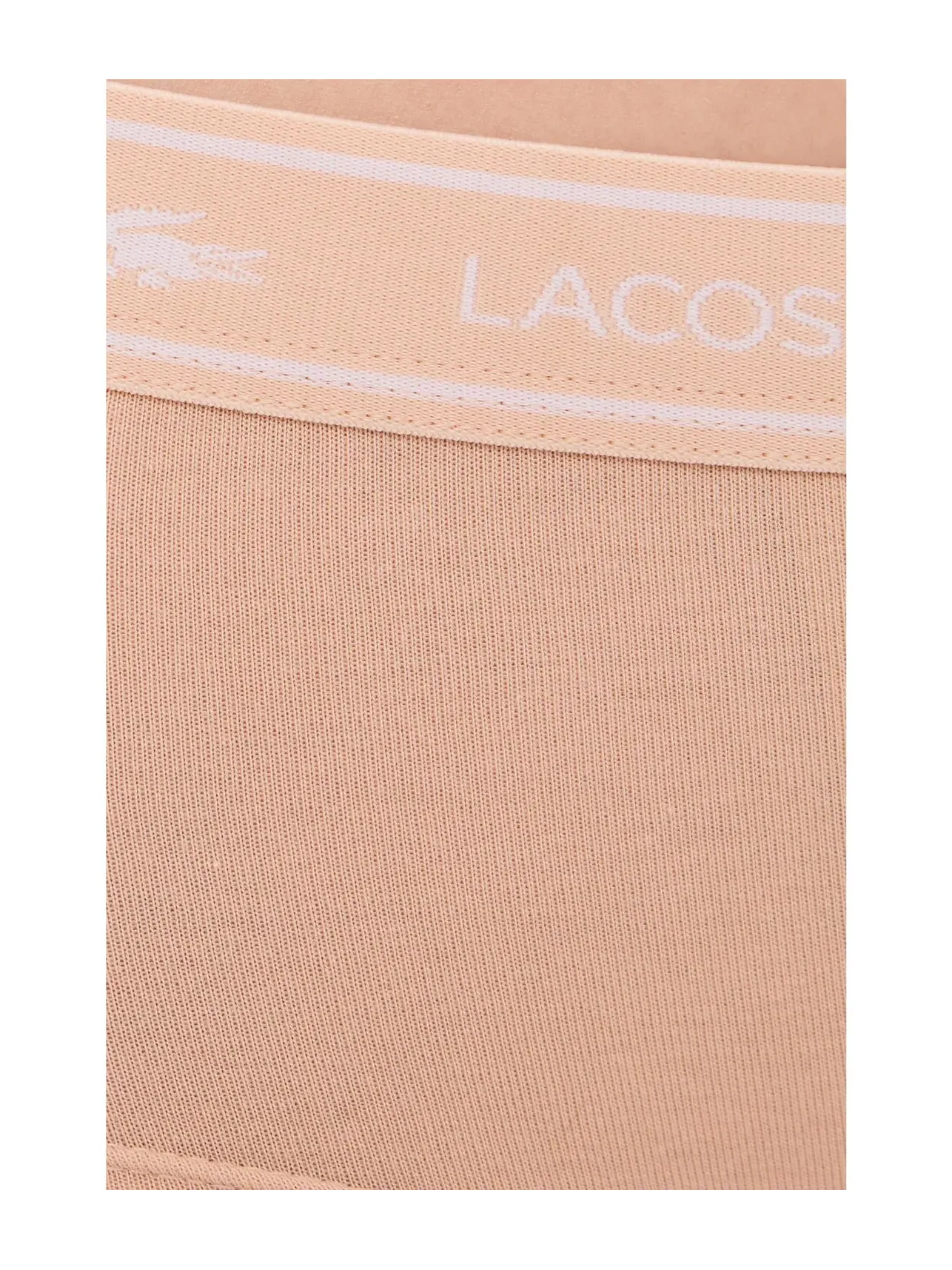 Шорты-слипы Underwear Shorty Lacoste — изображение 3 из 3, бисквит