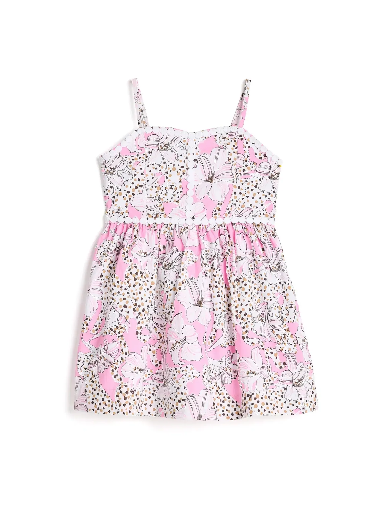 Мини-платье Хейлан (для детей постарше) Lilly Pulitzer Kids — изображение 1 из 3, розовый