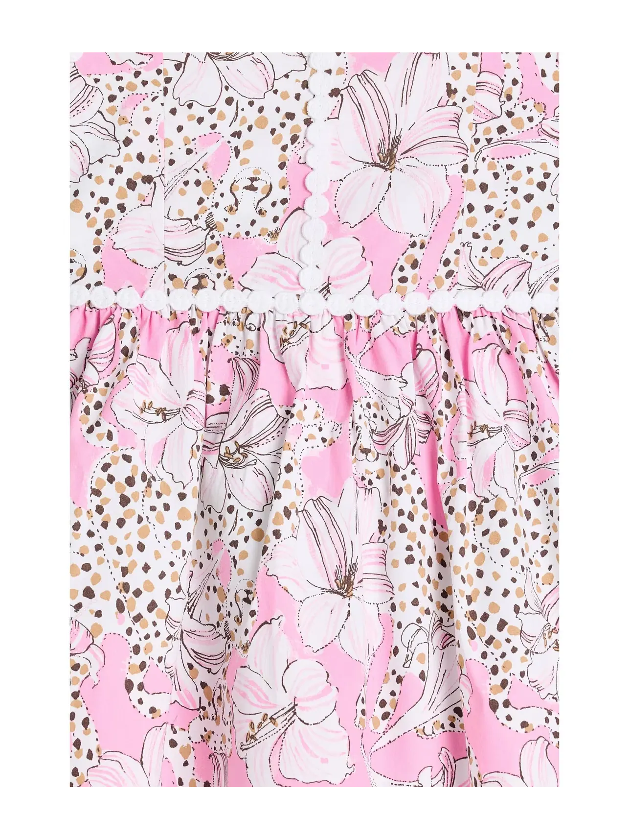 Мини-платье Хейлан (для детей постарше) Lilly Pulitzer Kids — изображение 3 из 3, розовый