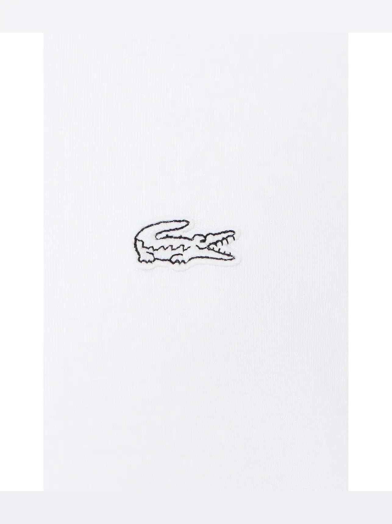 Толстовка с капюшоном свободного кроя и регулируемой посадкой Lacoste — изображение 5 из 5, белый