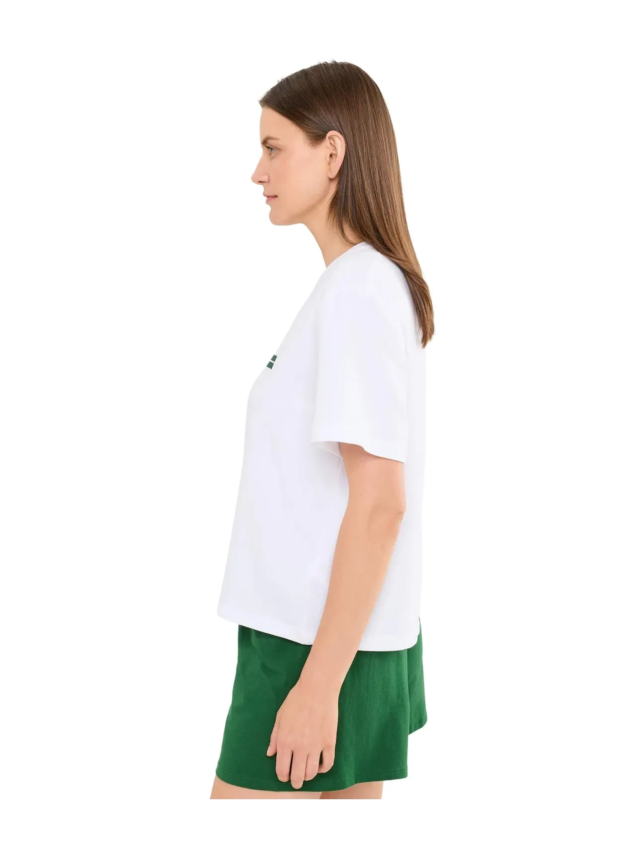 Хлопковые пижамные комплекты Lacoste — изображение 2 из 5, белый/зеленый