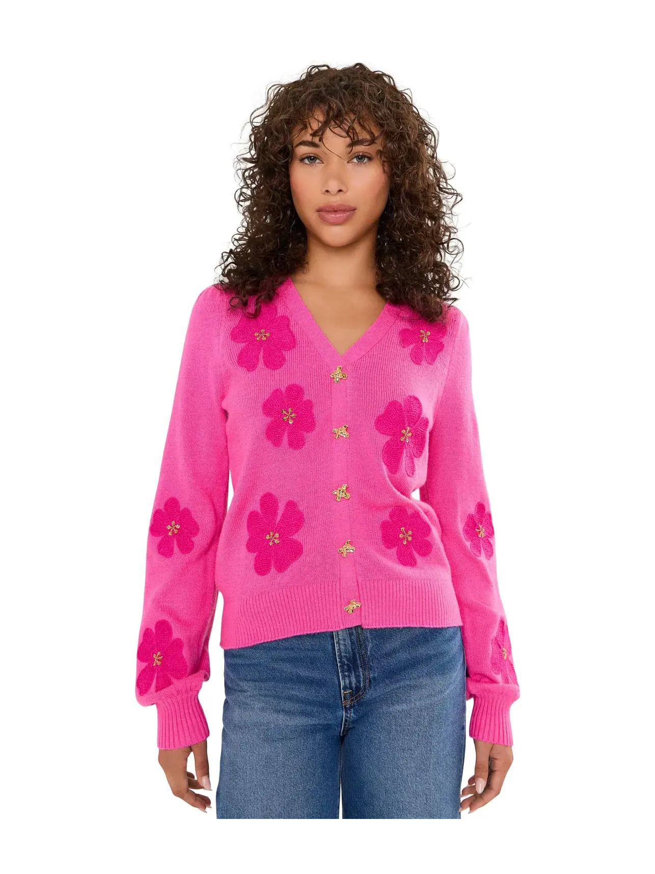 Свитер Миллард Lilly Pulitzer — изображение 1 из 5, розовый