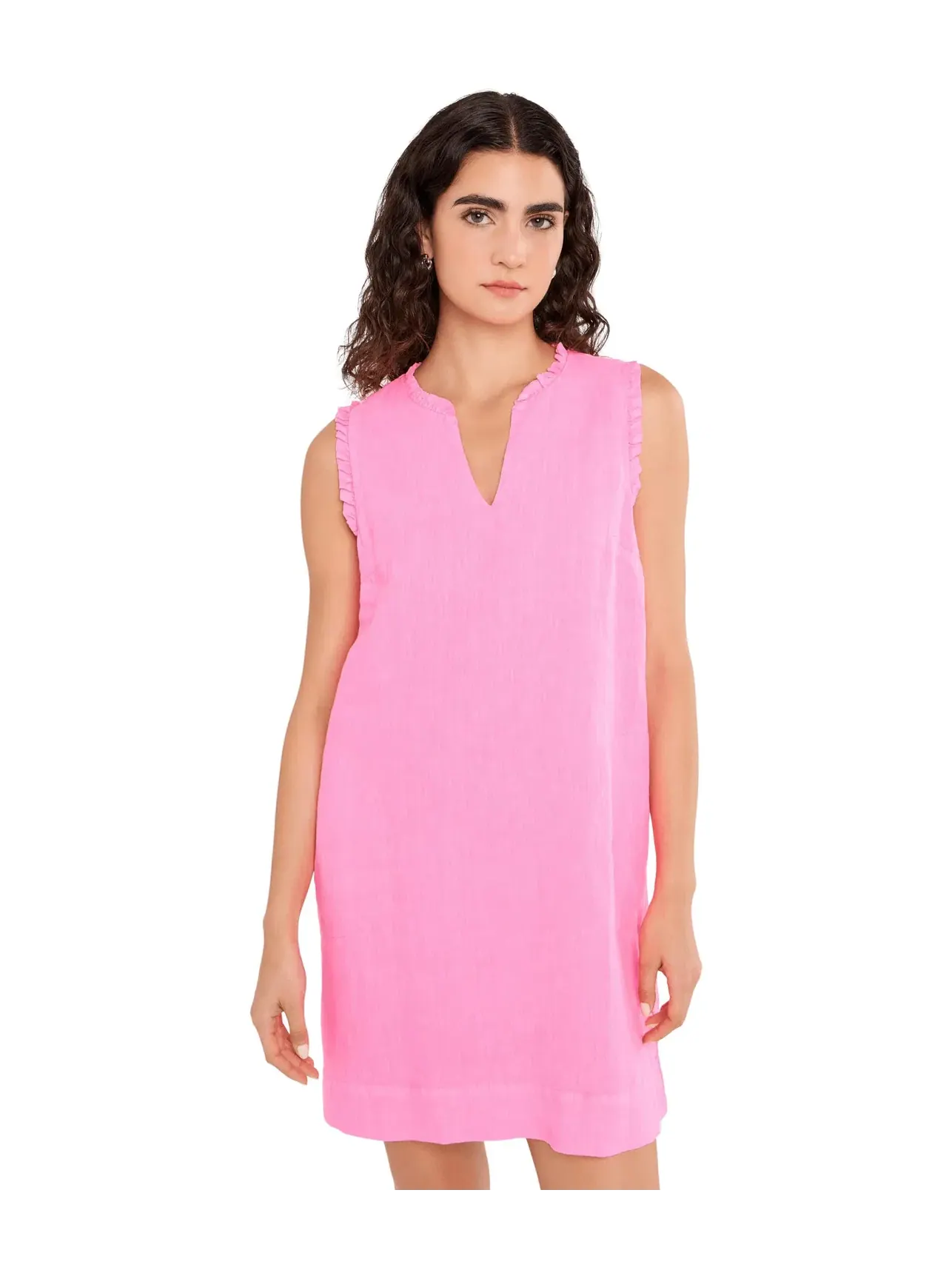 Льняное платье Kavalla Lilly Pulitzer — изображение 1 из 5, розовый