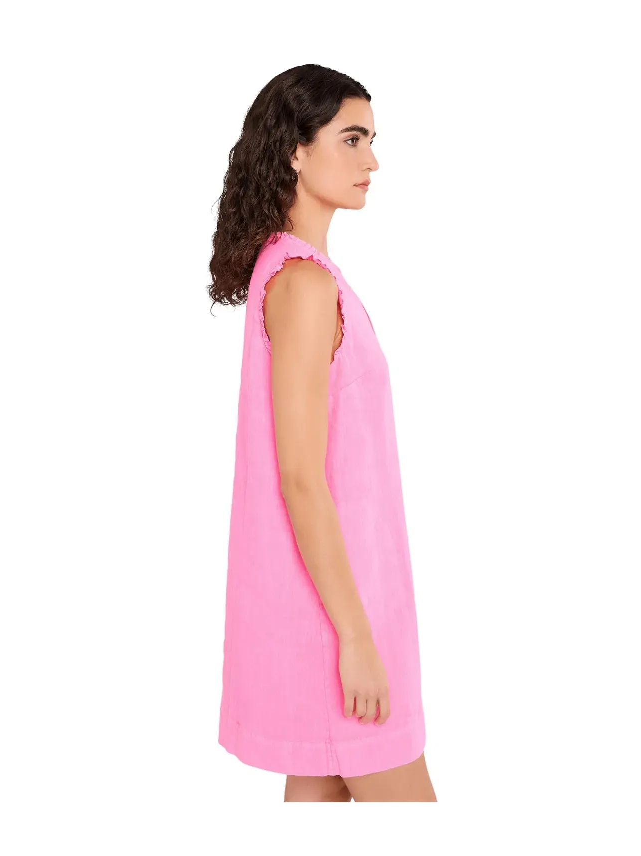 Льняное платье Kavalla Lilly Pulitzer — изображение 3 из 5, розовый