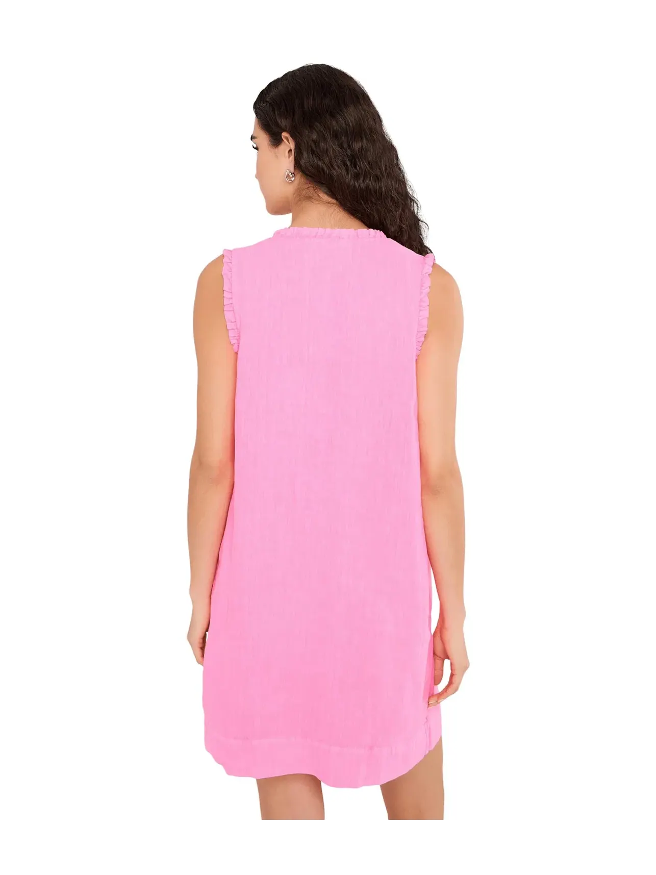 Льняное платье Kavalla Lilly Pulitzer — изображение 4 из 5, розовый