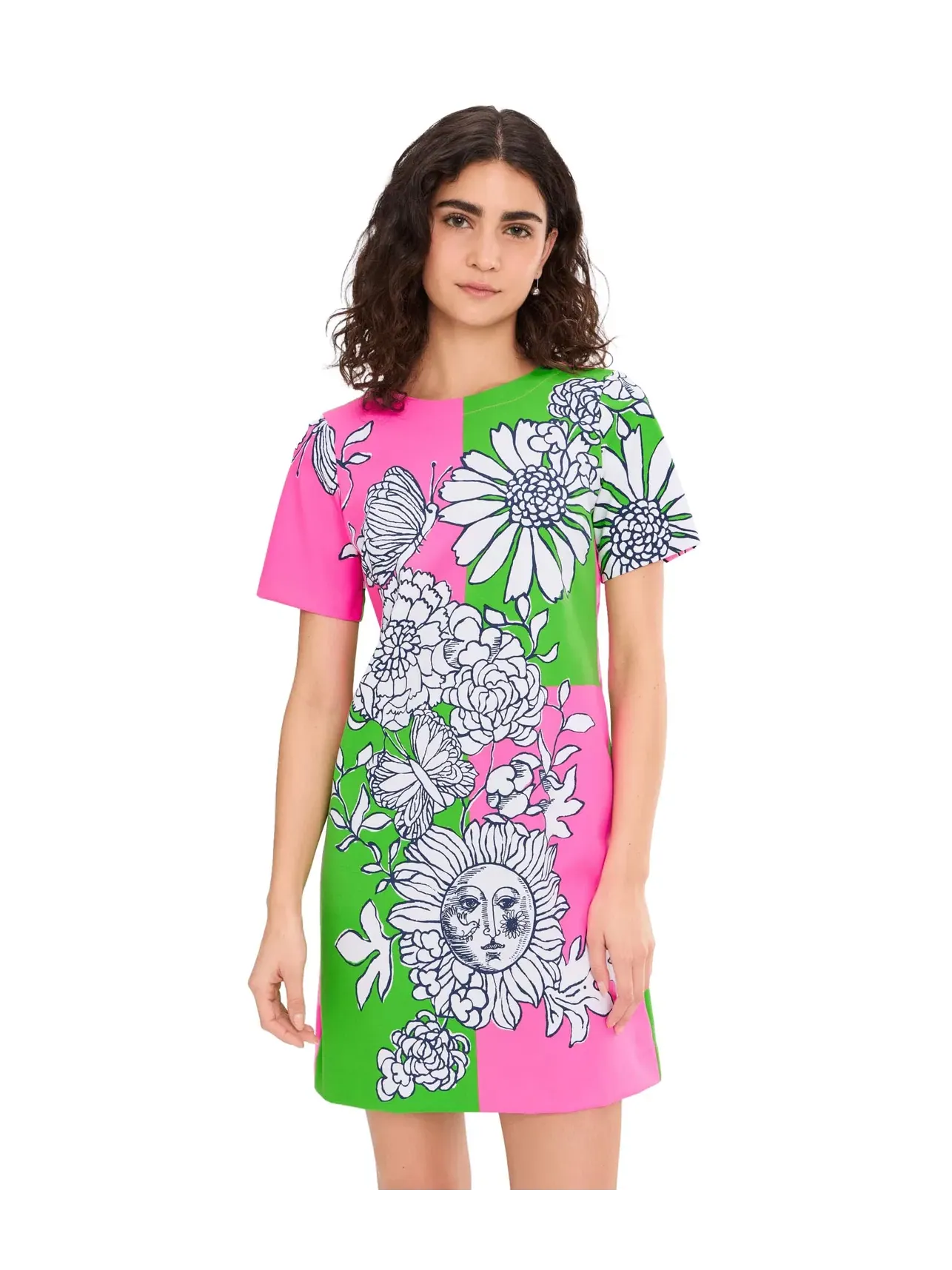 Платье Сиера Lilly Pulitzer — изображение 1 из 5, розовый