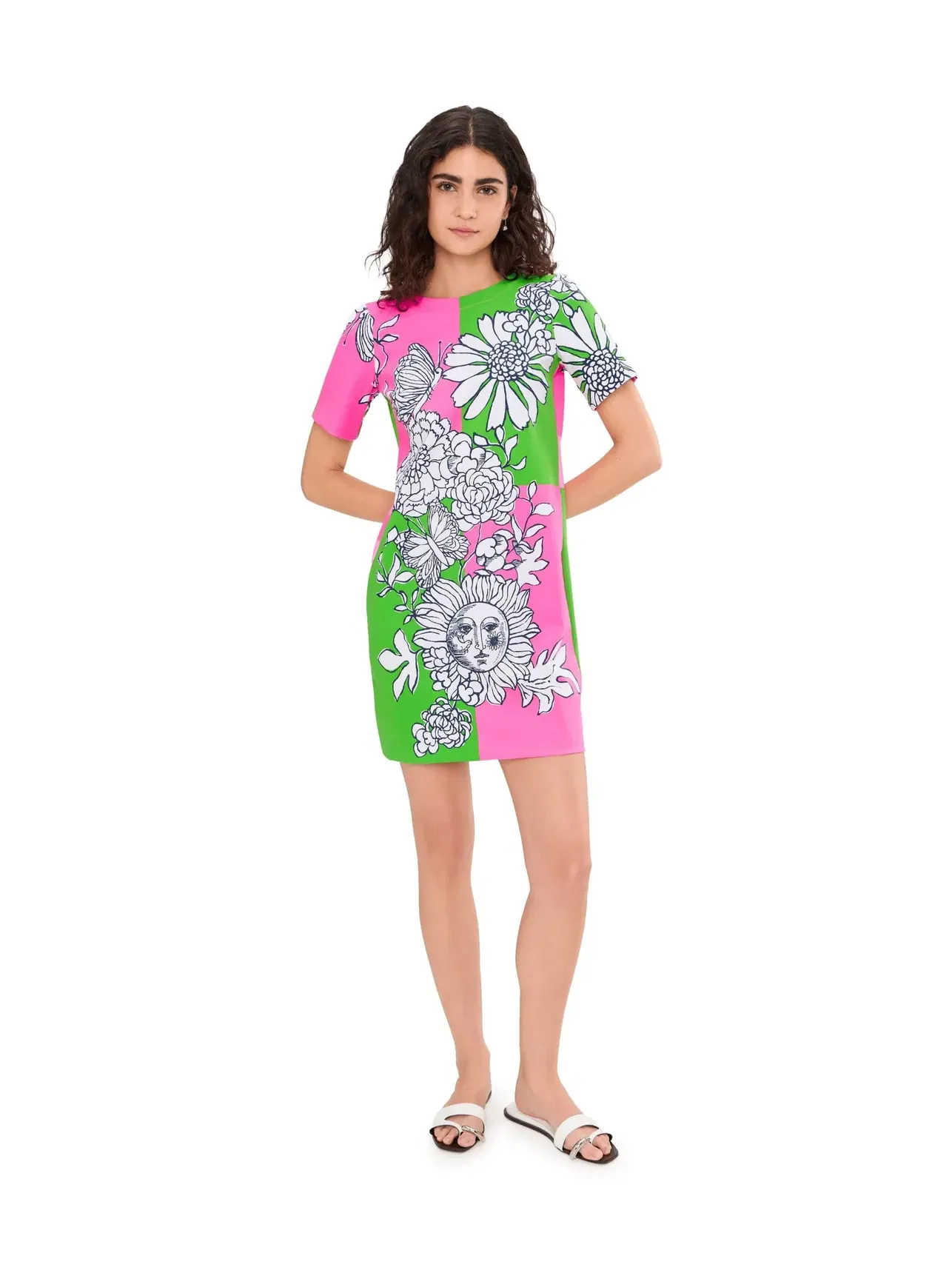 Платье Сиера Lilly Pulitzer — изображение 2 из 5, розовый