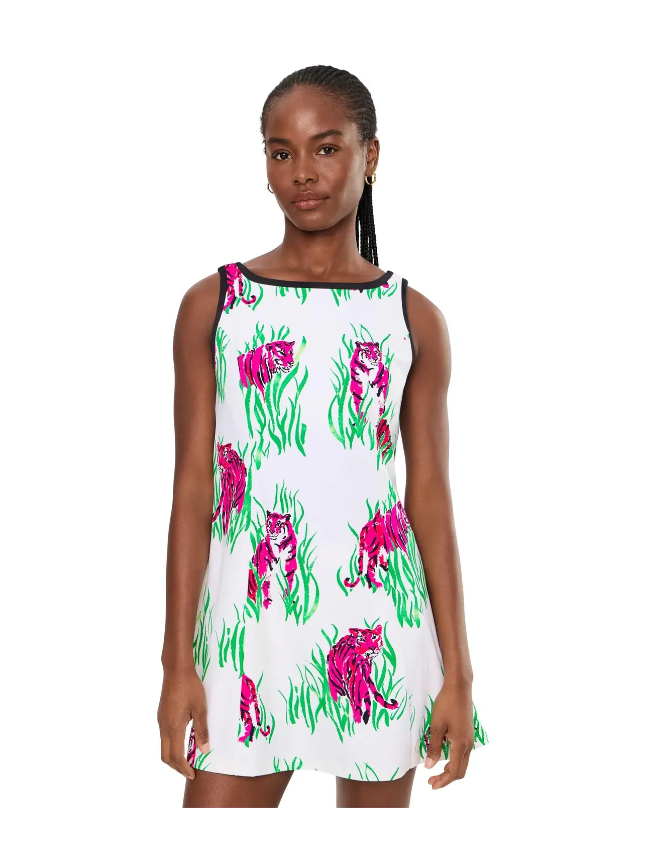 Спортивное платье Ressi с защитой от ультрафиолета UPF 50+ Lilly Pulitzer — изображение 1 из 5, коричневый