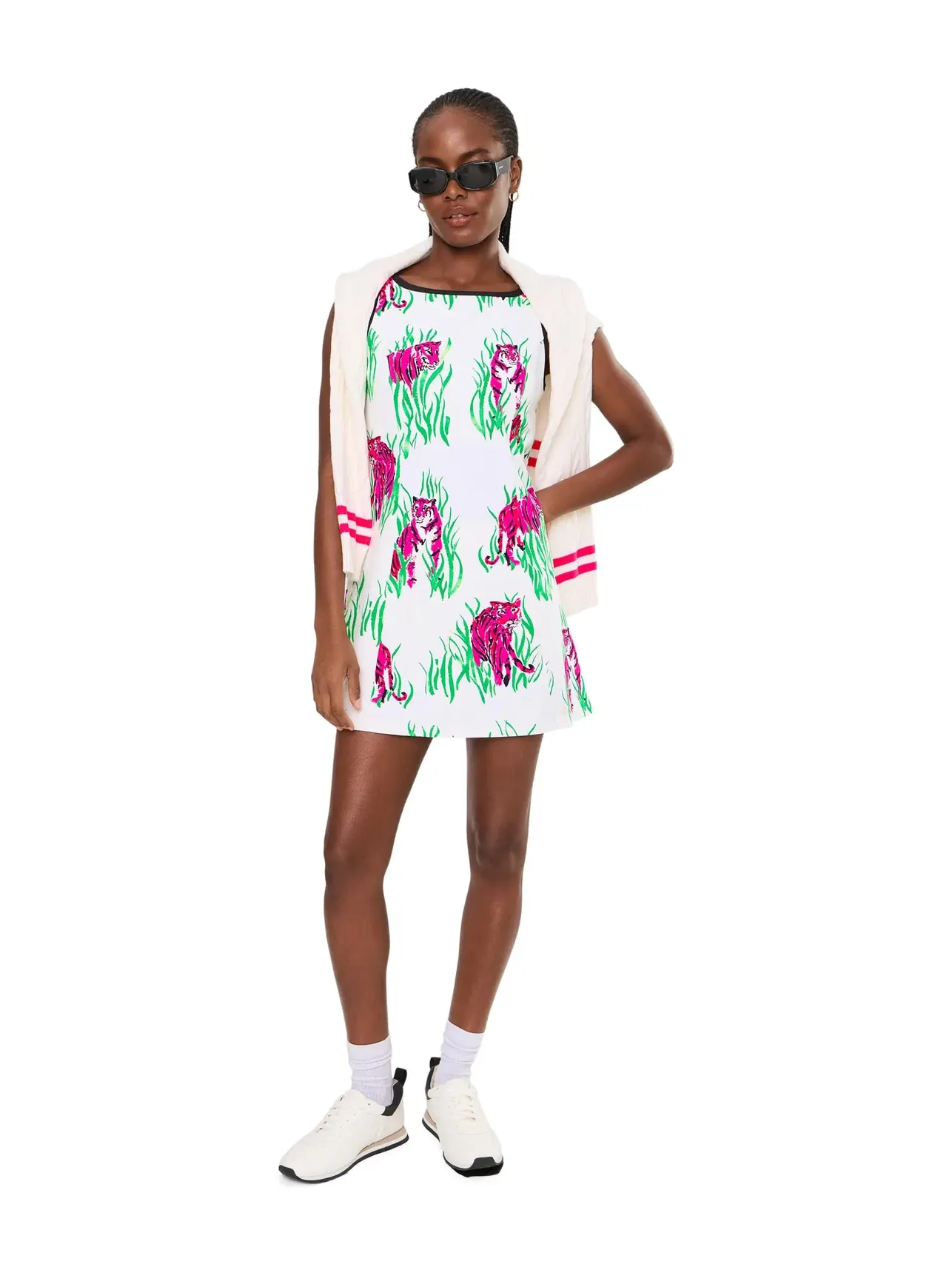 Спортивное платье Ressi с защитой от ультрафиолета UPF 50+ Lilly Pulitzer — изображение 2 из 5, коричневый