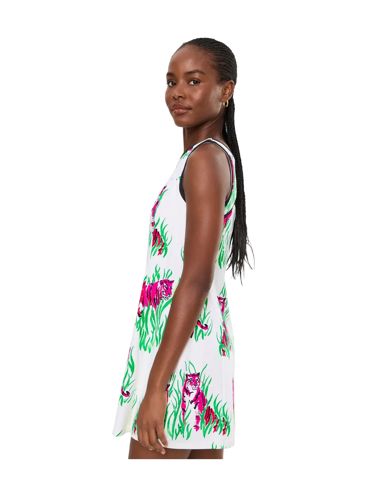 Спортивное платье Ressi с защитой от ультрафиолета UPF 50+ Lilly Pulitzer — изображение 3 из 5, коричневый