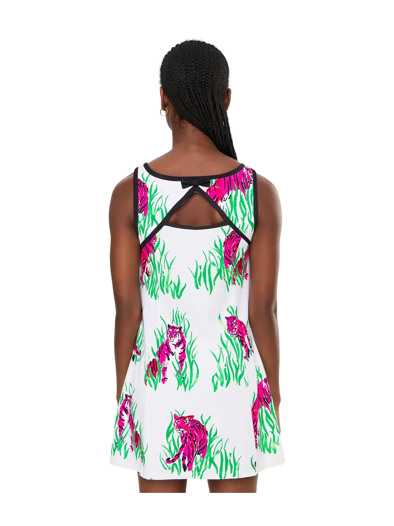 Спортивное платье Ressi с защитой от ультрафиолета UPF 50+ Lilly Pulitzer — изображение 4 из 5, коричневый
