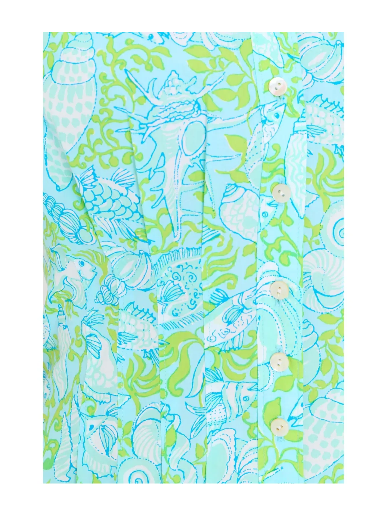 Платье-рубашка Tonya Midi Lilly Pulitzer — изображение 5 из 5, синий