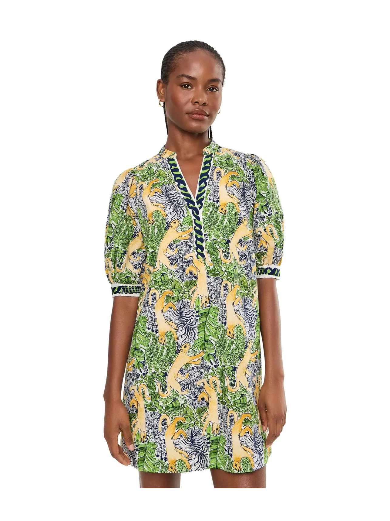 Платье Mialeigh с рукавом до локтя Lilly Pulitzer — изображение 1 из 5, мульти
