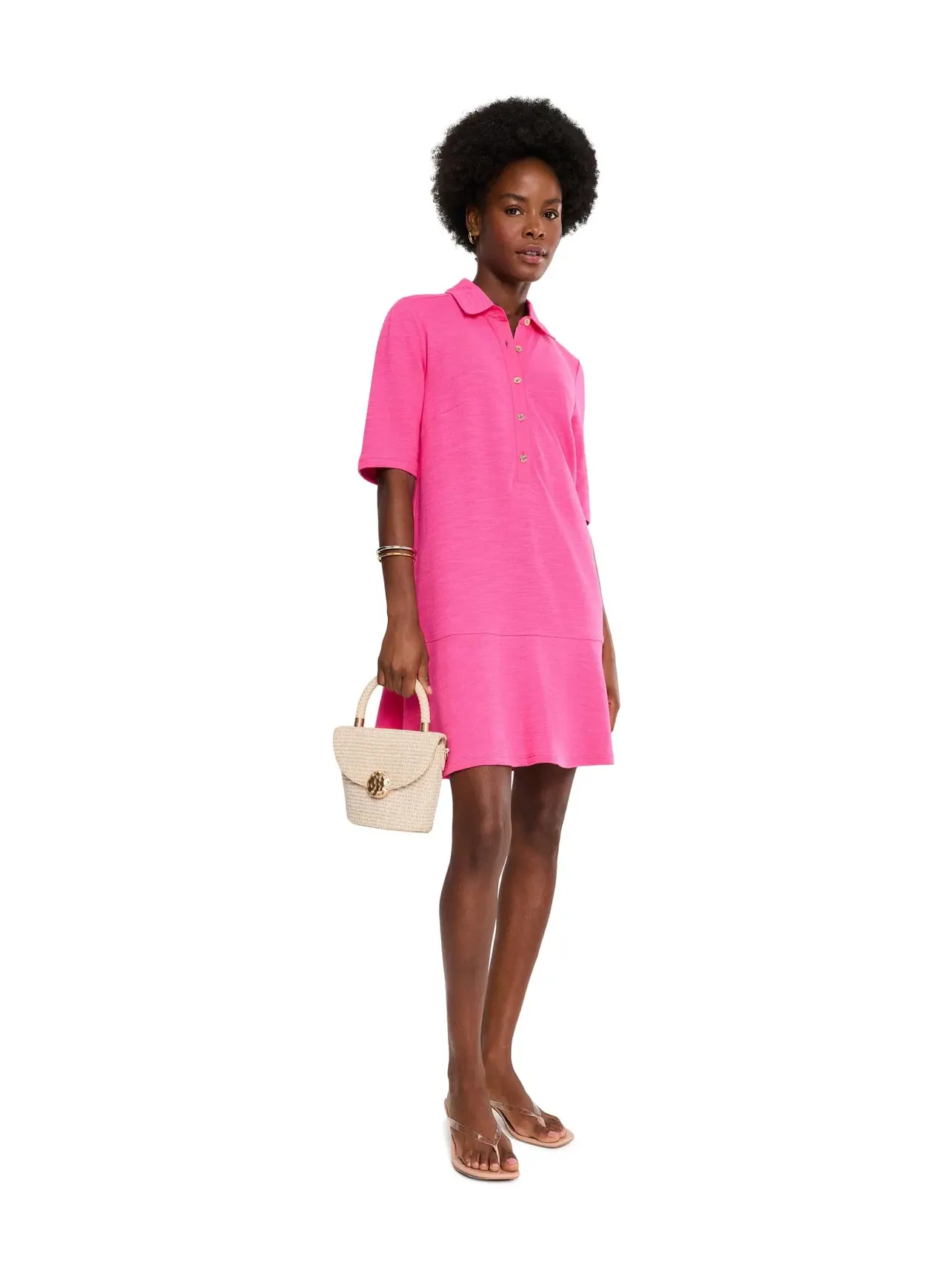 Платье Кармелия Lilly Pulitzer — изображение 2 из 5, розовый