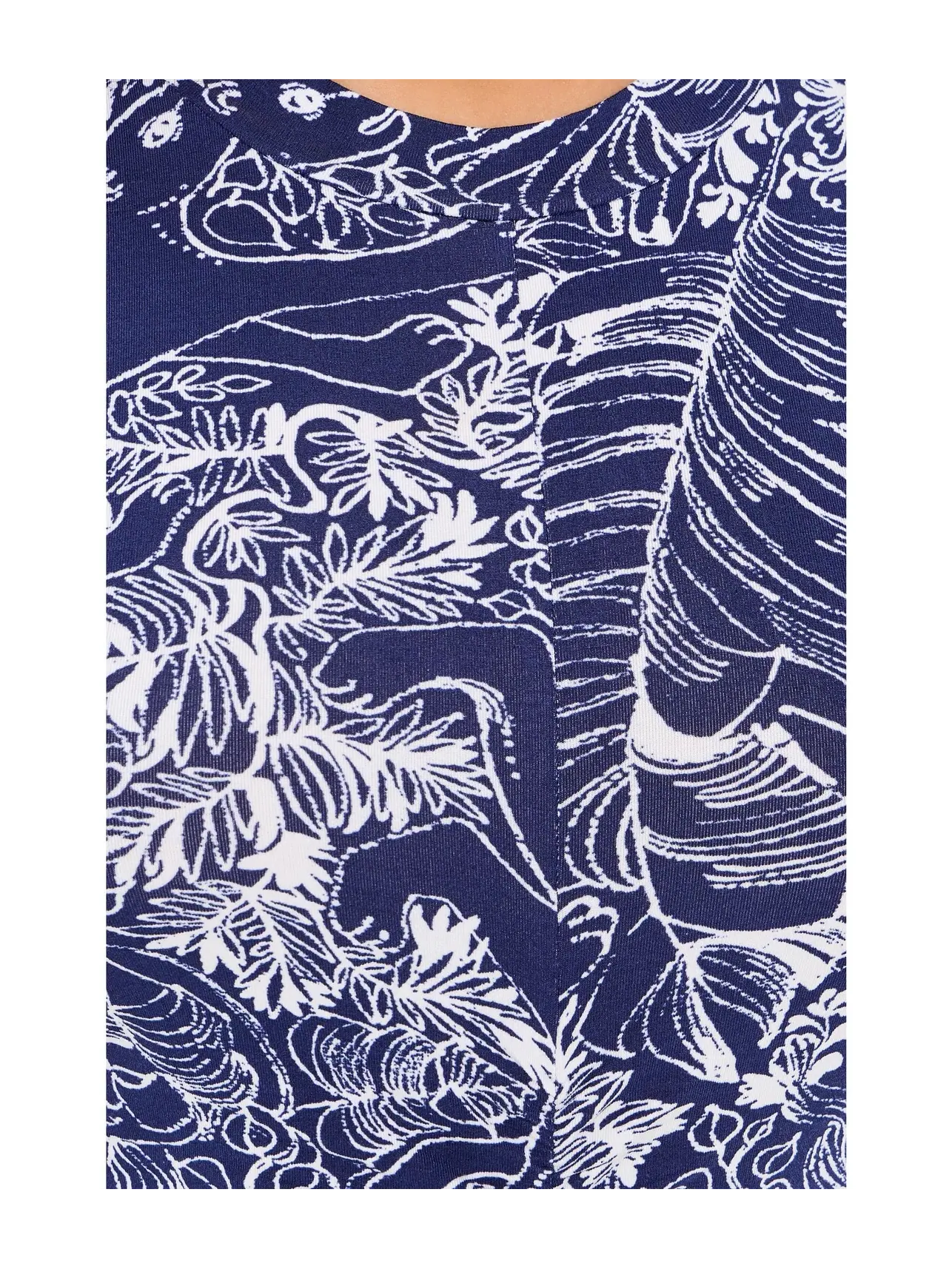 Платье-миди Alma с защитой от ультрафиолета UPF 50+ Lilly Pulitzer — изображение 5 из 5, темно-синий