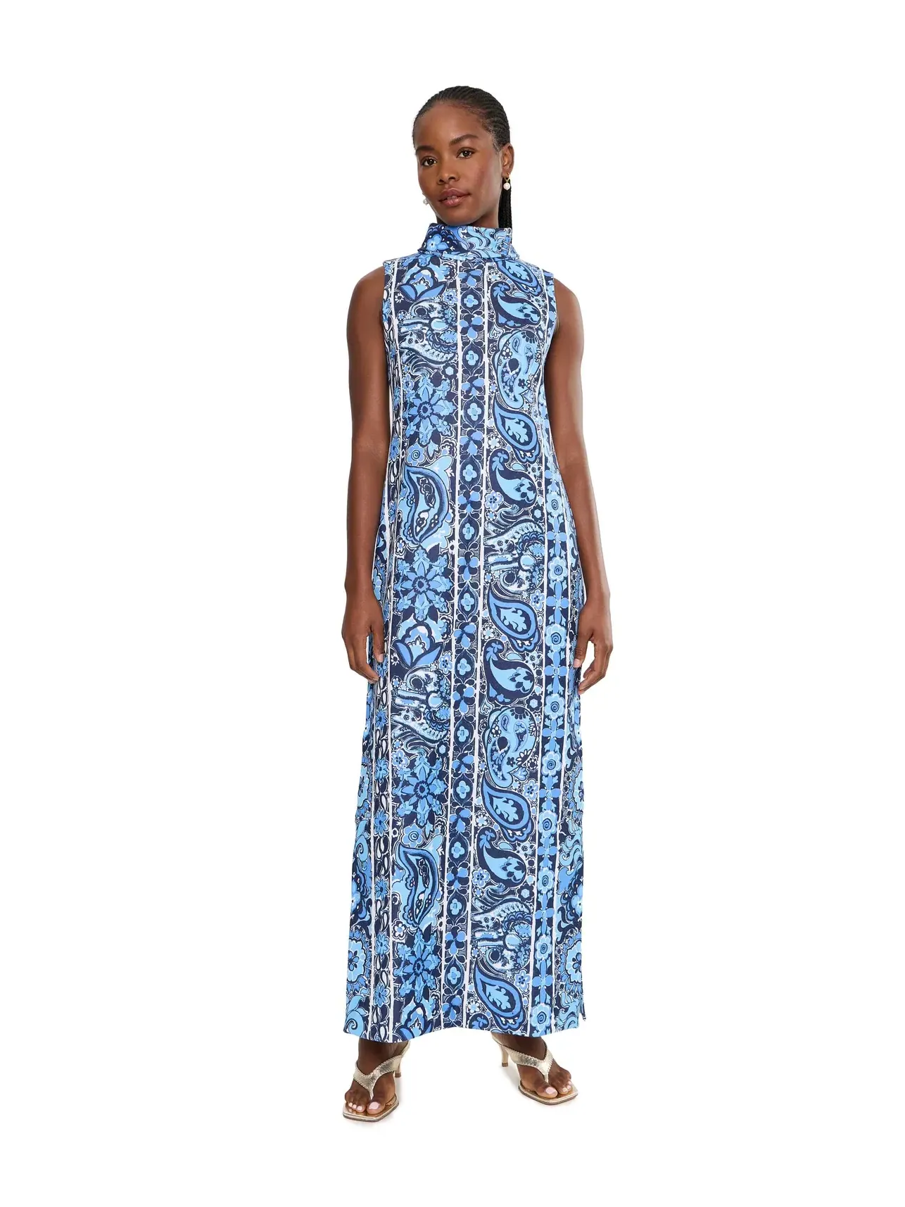 Платье-футляр Daisee Maxi Lilly Pulitzer — изображение 1 из 5, темно-синий