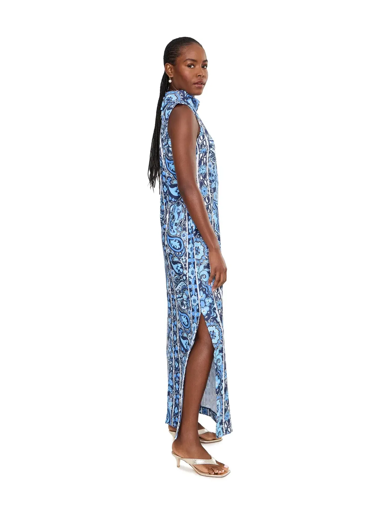 Платье-футляр Daisee Maxi Lilly Pulitzer — изображение 3 из 5, темно-синий