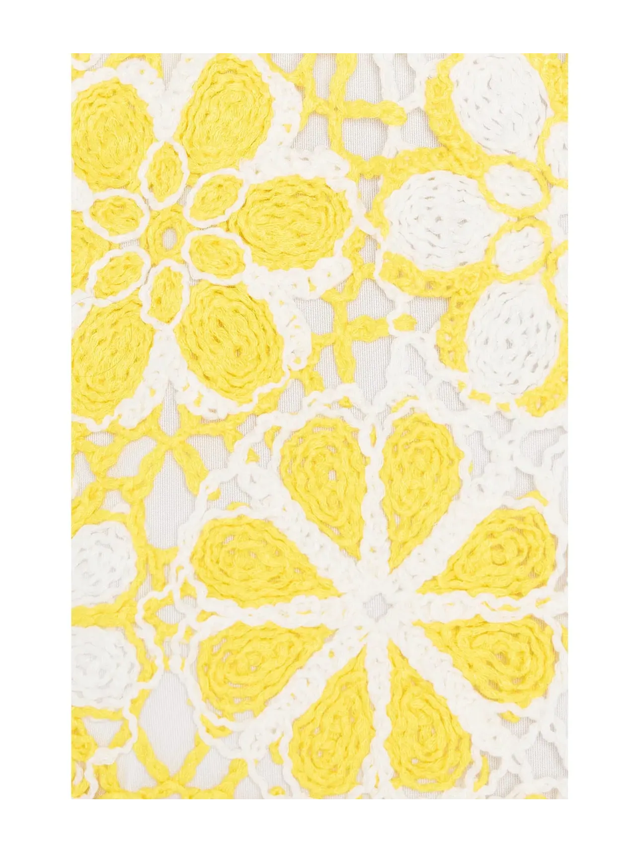 Платье-трапеция вязаное крючком Cortney Crochet Shift Lilly Pulitzer — изображение 5 из 5, желтый