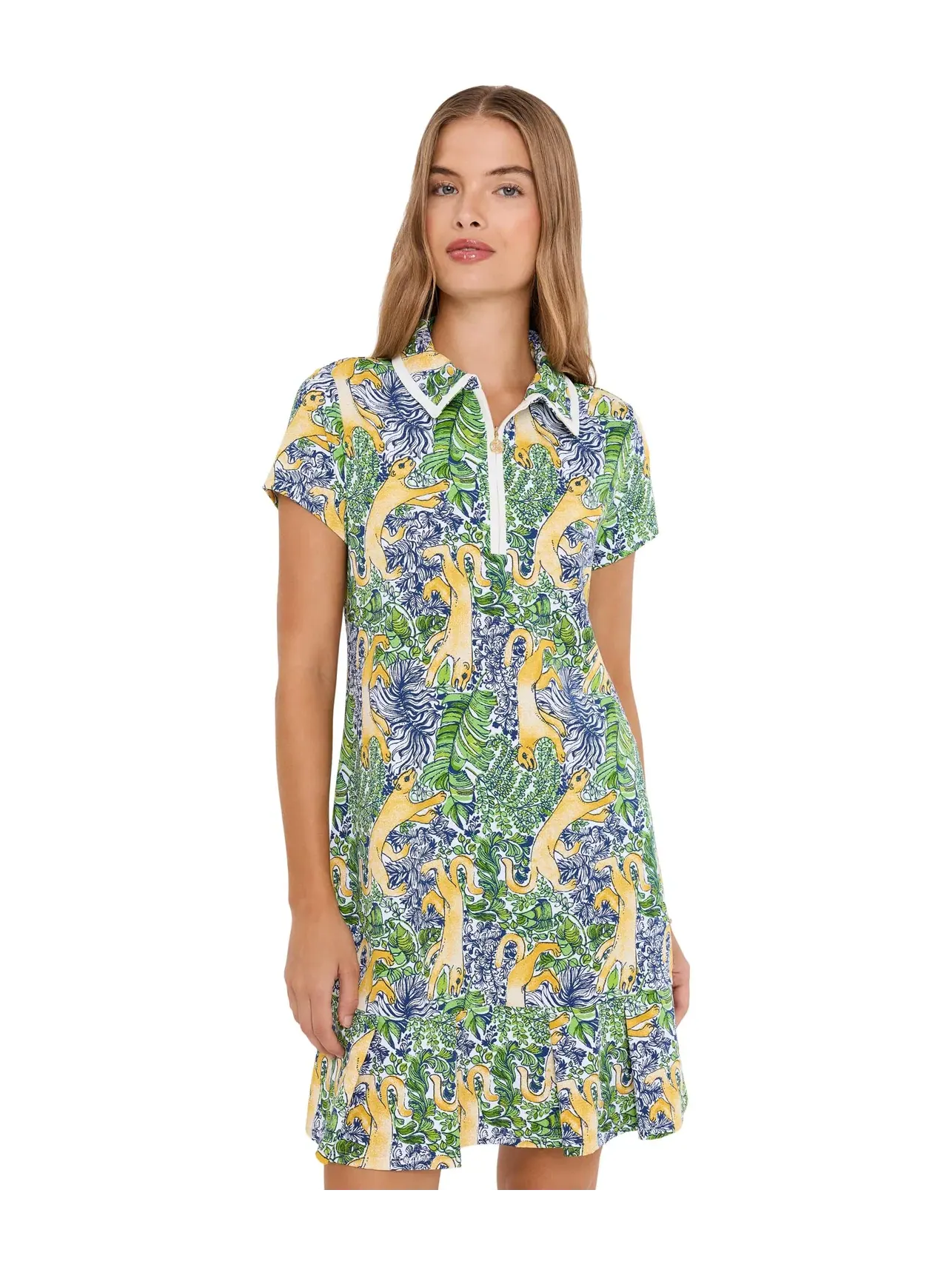 Плиссированное платье Кайо Коста Lilly Pulitzer — изображение 1 из 5, мульти