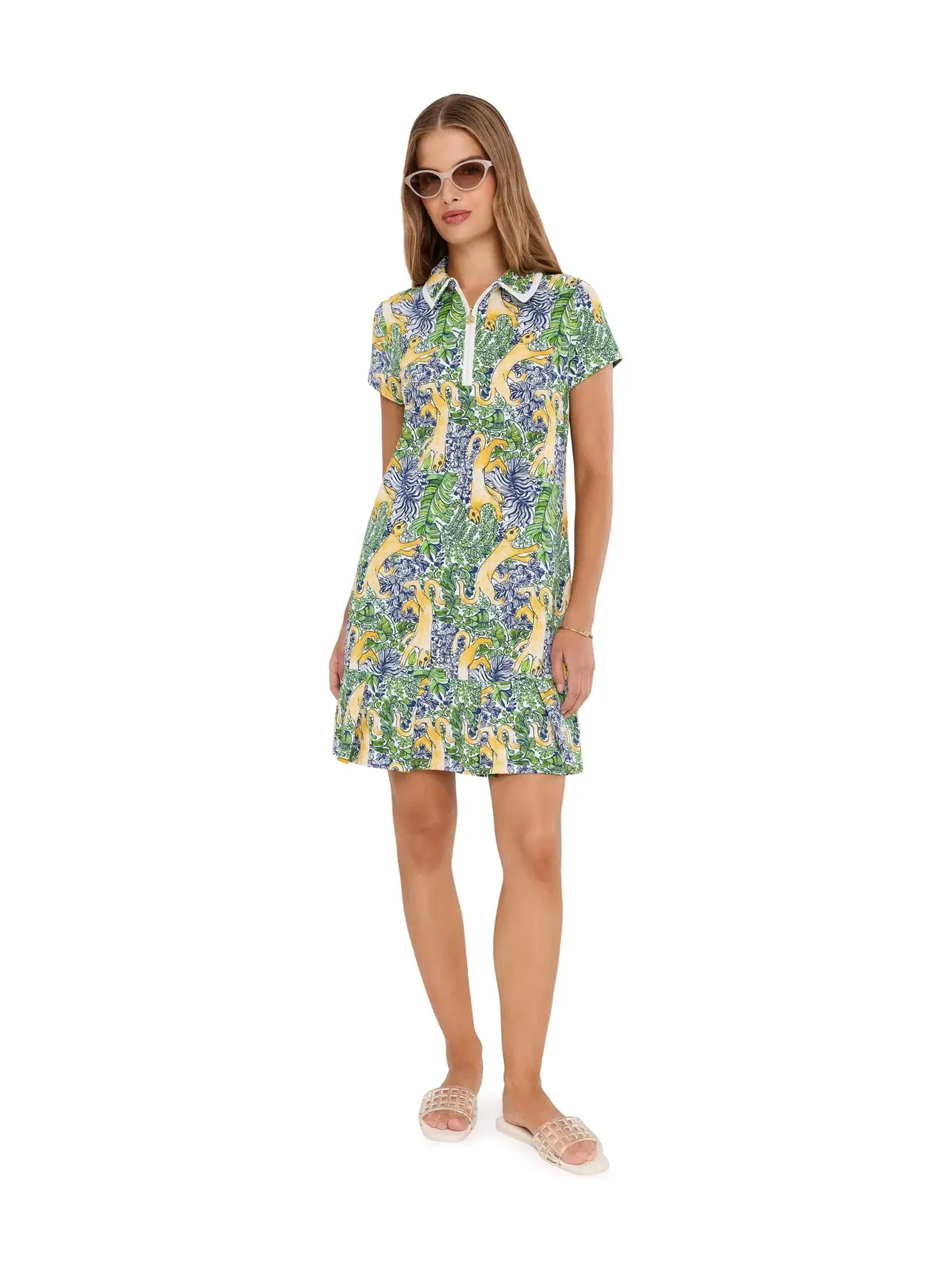 Плиссированное платье Кайо Коста Lilly Pulitzer — изображение 2 из 5, мульти